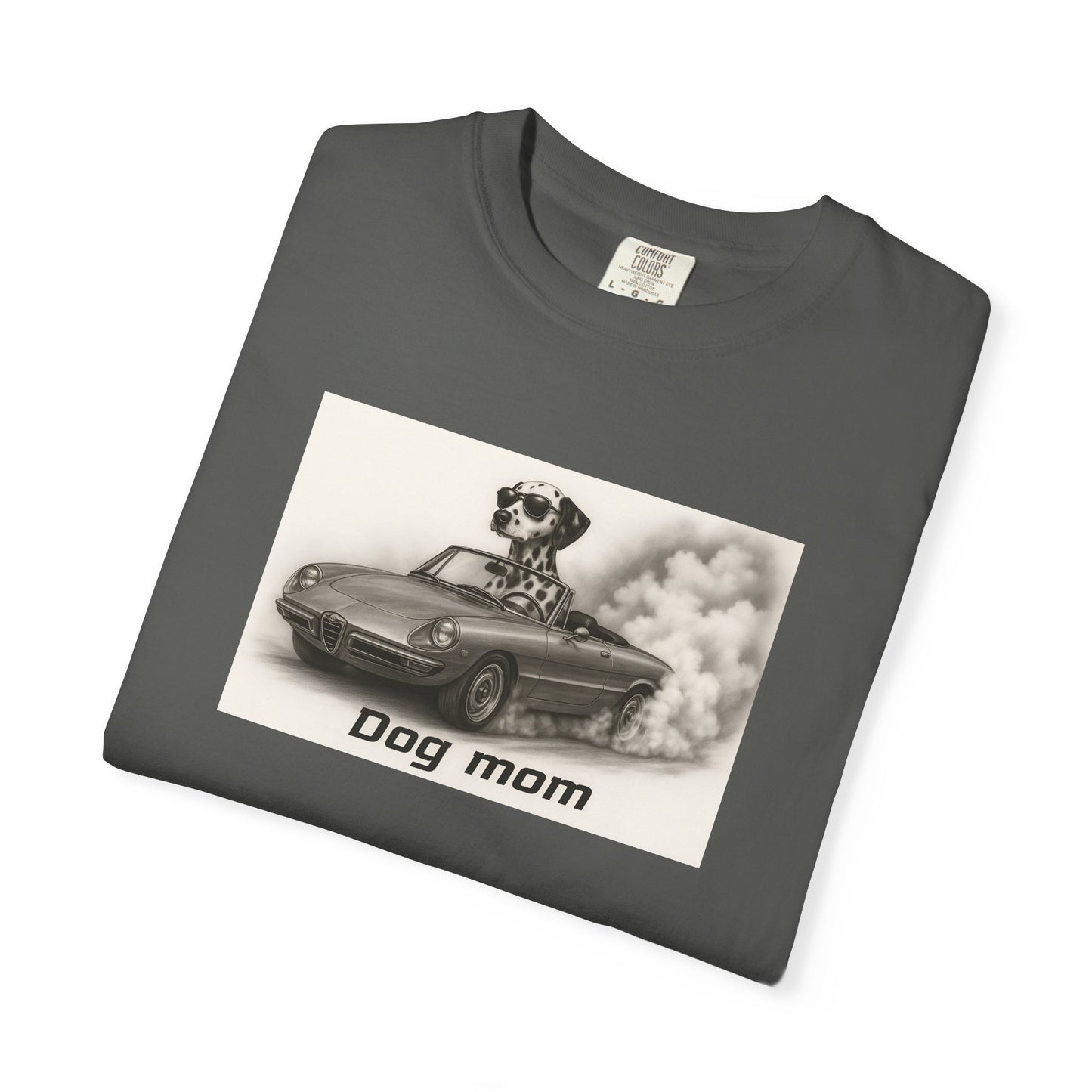 Dog Mom - Dalmatian - “Cool Dogs in Cool Cars” T-Shirt Collection! 🐶🚗