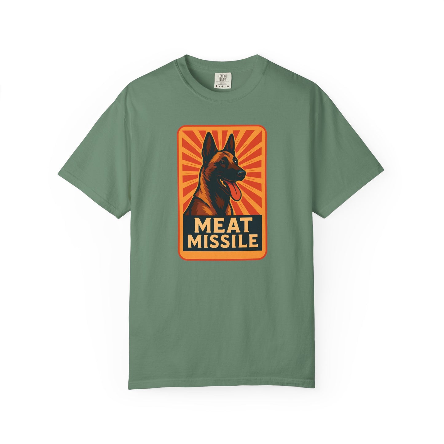 🚀 Belgian Malinois “Meat Missile” Tee