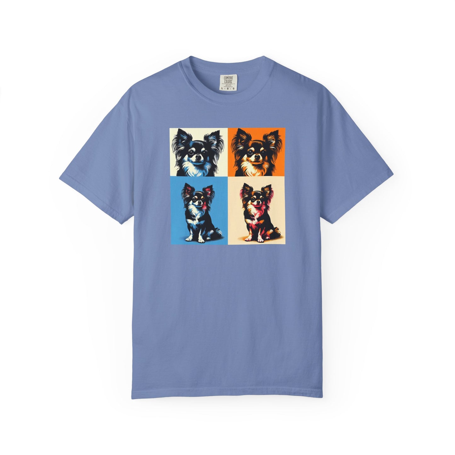 Chihuahua Pop Art Unisex T-shirt - Colorful Graphic Tee for Dog Lovers