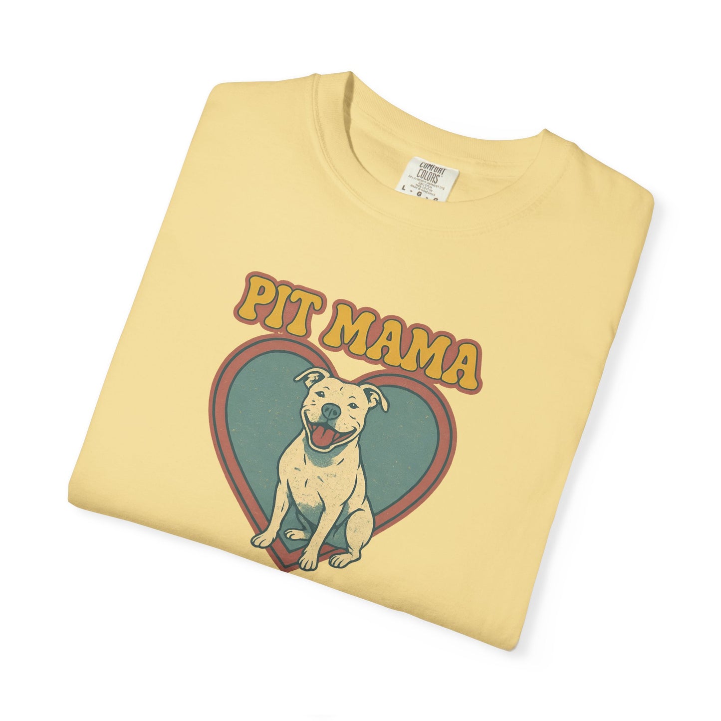 Pit Mama Unisex T-Shirt - Perfect Gift for Dog Lovers, Pet Owners, Animal Rescue Advocates, Dog Mom Apparel