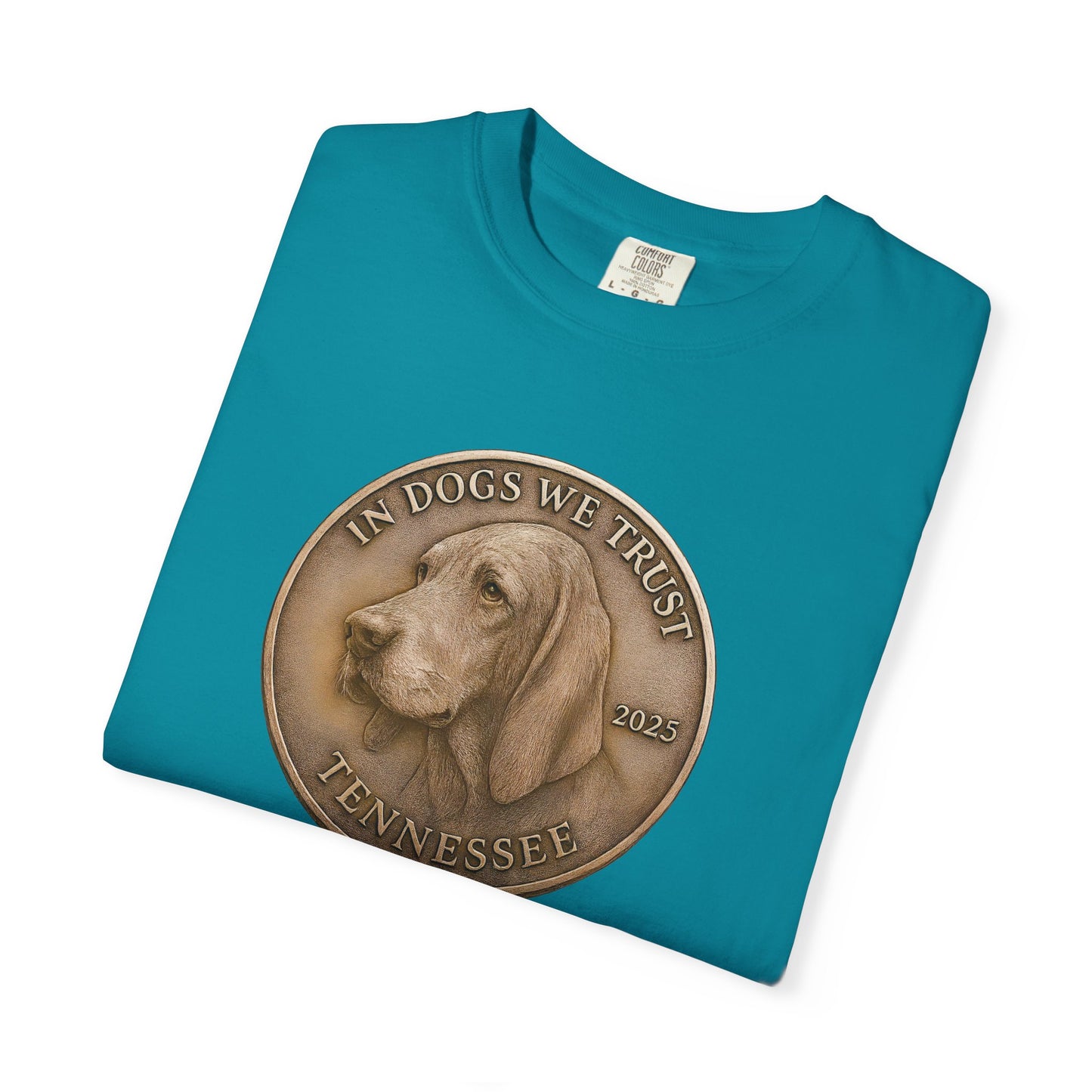 Tennessee State Coin T-Shirt Collection - Proud Dog Breed Illustrations