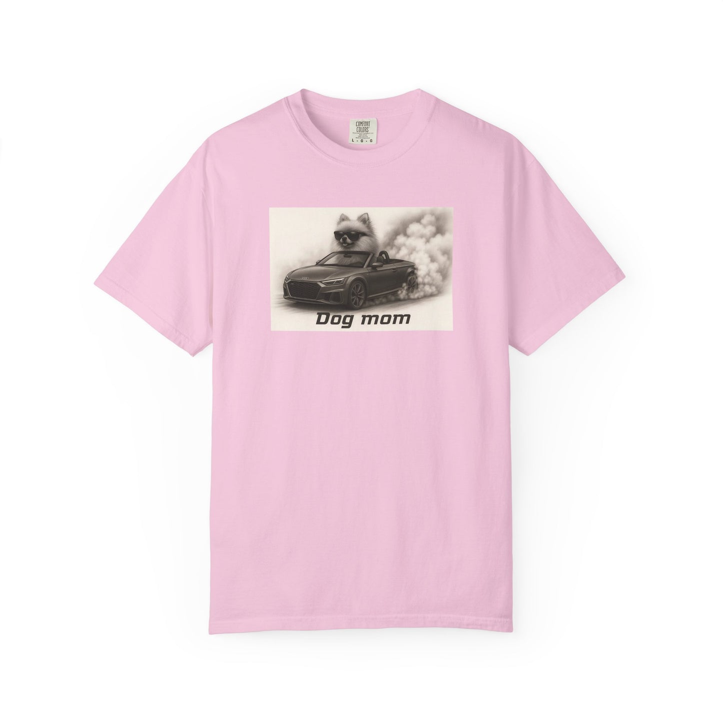 Dog Mom - Pomeranian - “Cool Dogs in Cool Cars” T-Shirt Collection! 🐶🚗