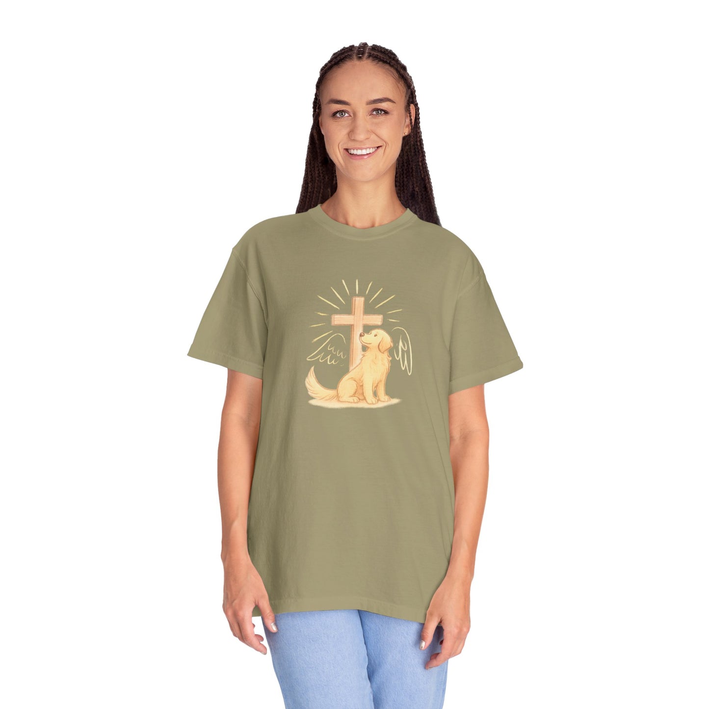 Dog-Inspired Faith T-Shirt, Unisex T-Shirt, Christian Apparel, Pet Lover Gift, Casual Wear, Memorial Shirt
