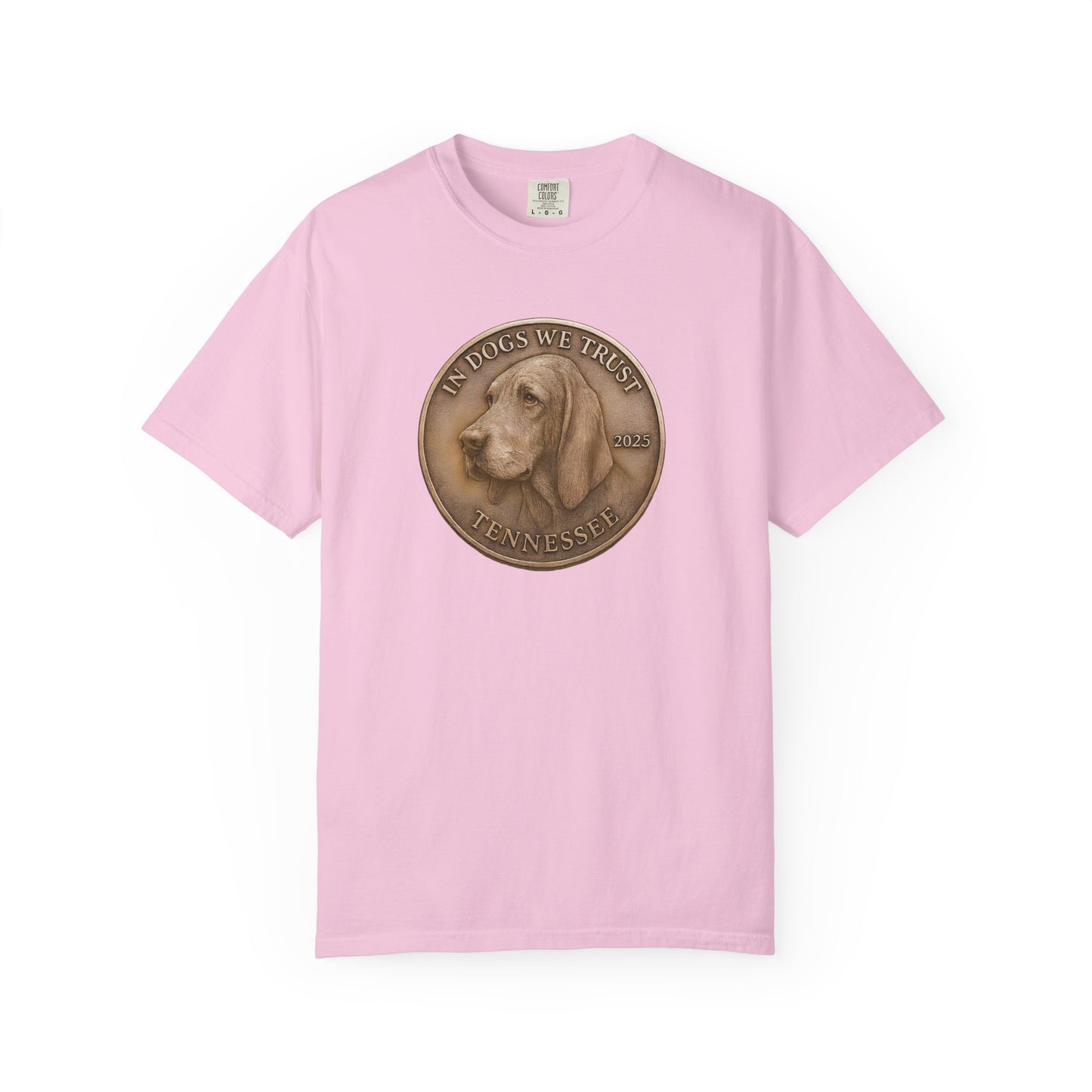 Tennessee State Coin T-Shirt Collection - Proud Dog Breed Illustrations