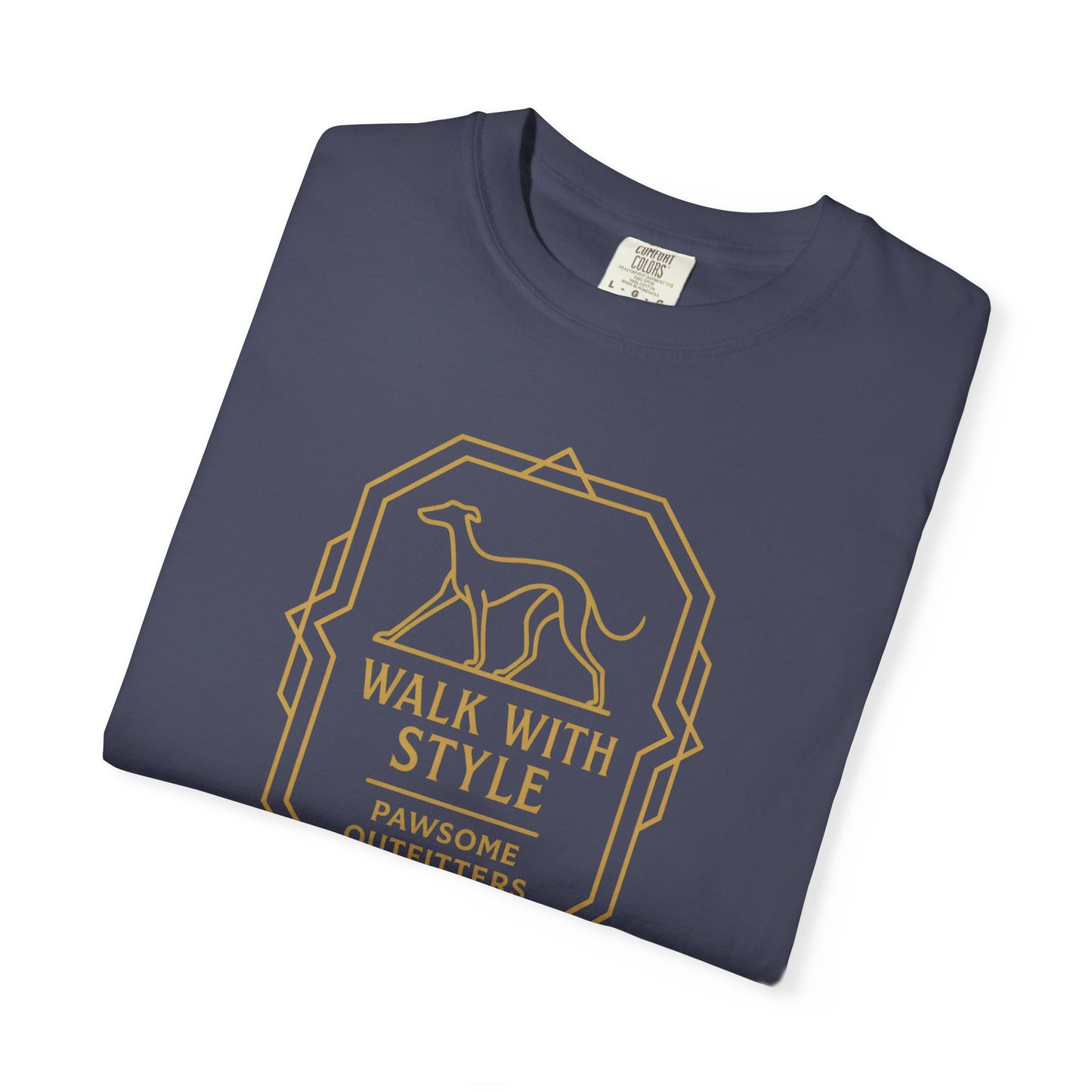 Stylish Dog Lovers T-Shirt, Casual Pet Owner Tee, Walk With Style Graphic Shirt, Gift for Dog Lovers, Comfortable Everyday Wear