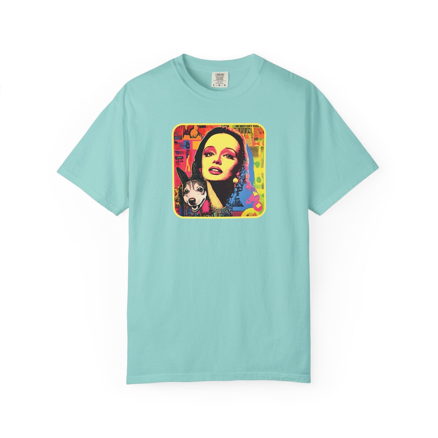 Pop Art Mom and Dog T-Shirt