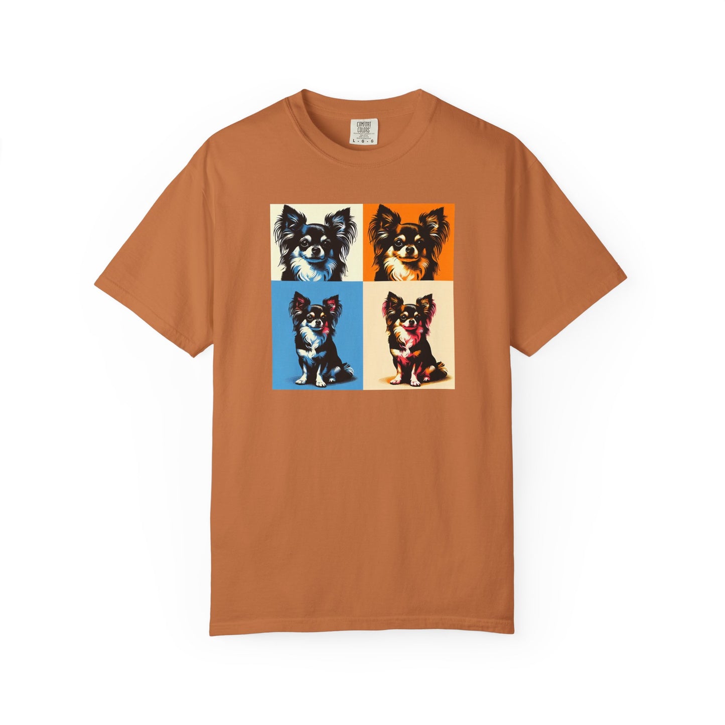 Chihuahua Pop Art Unisex T-shirt - Colorful Graphic Tee for Dog Lovers