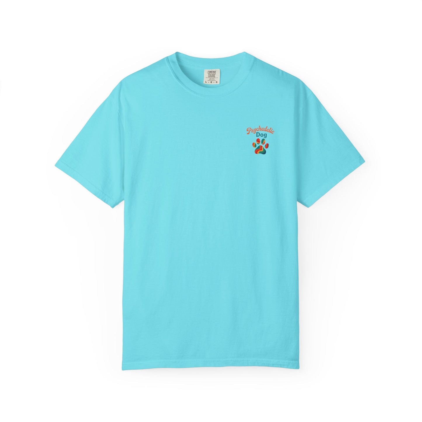 Psychedelic Dog T-Shirt - Jimi Hendrix Fun Humorous Design for Men and Women