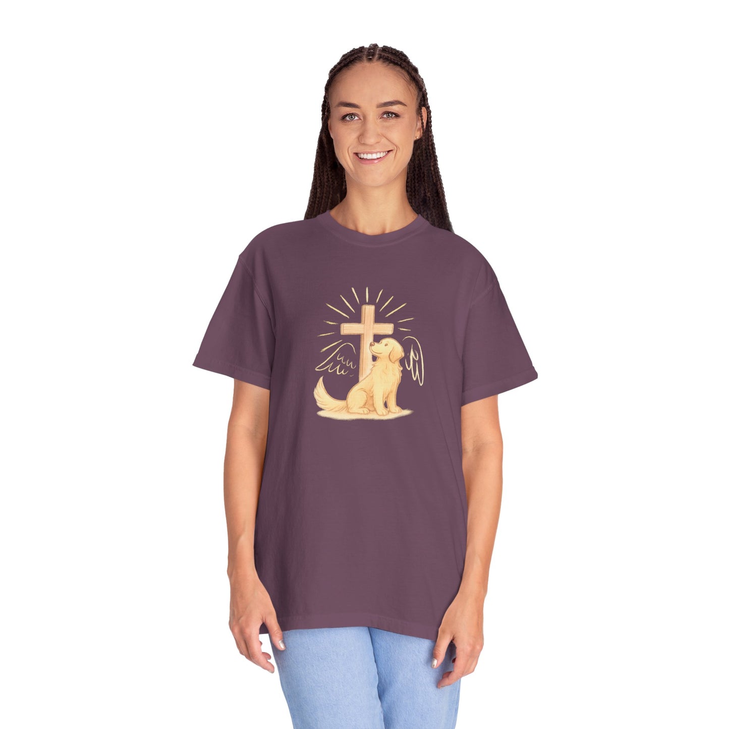 Dog-Inspired Faith T-Shirt, Unisex T-Shirt, Christian Apparel, Pet Lover Gift, Casual Wear, Memorial Shirt