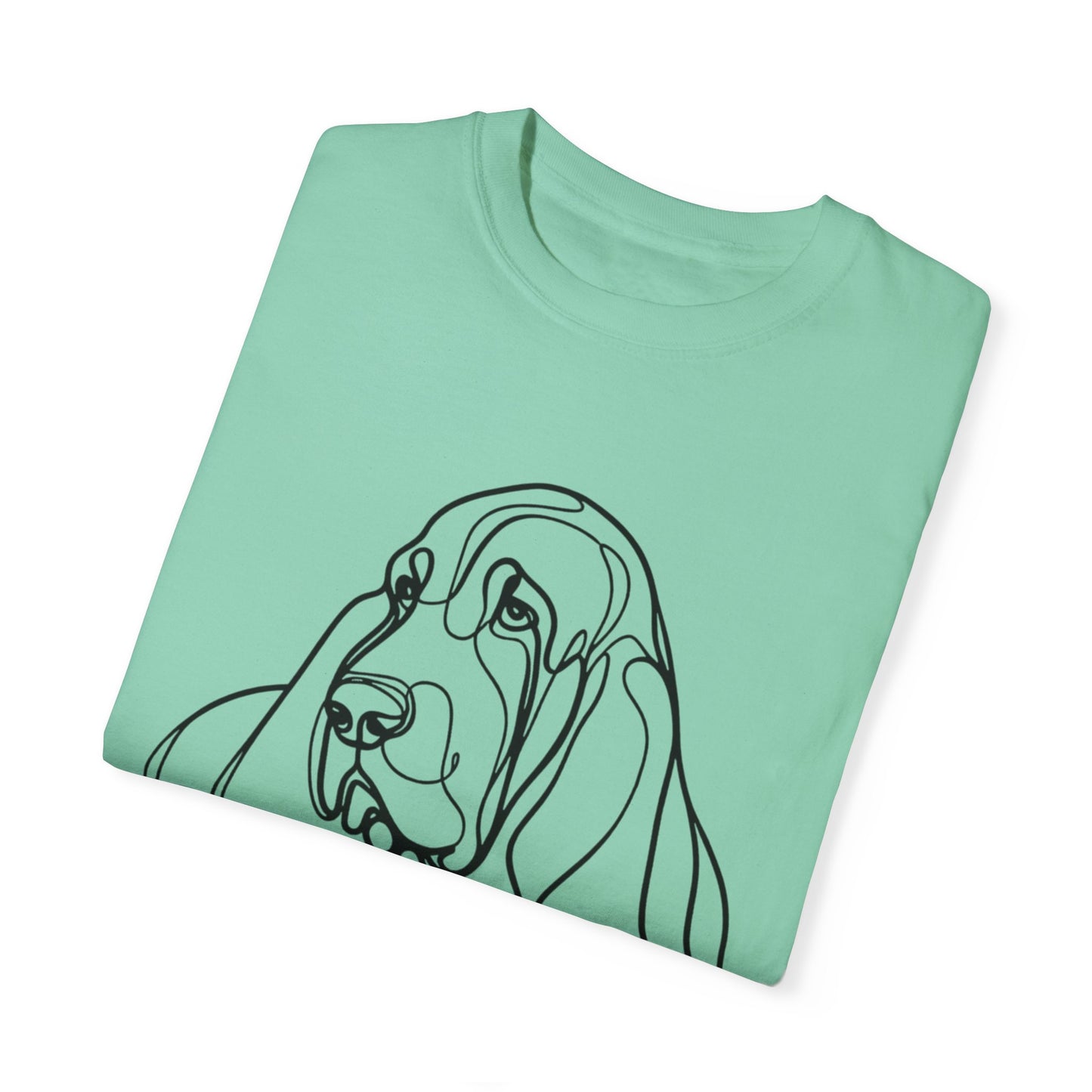π Low & Loyal β Basset Hound Line Art Tee