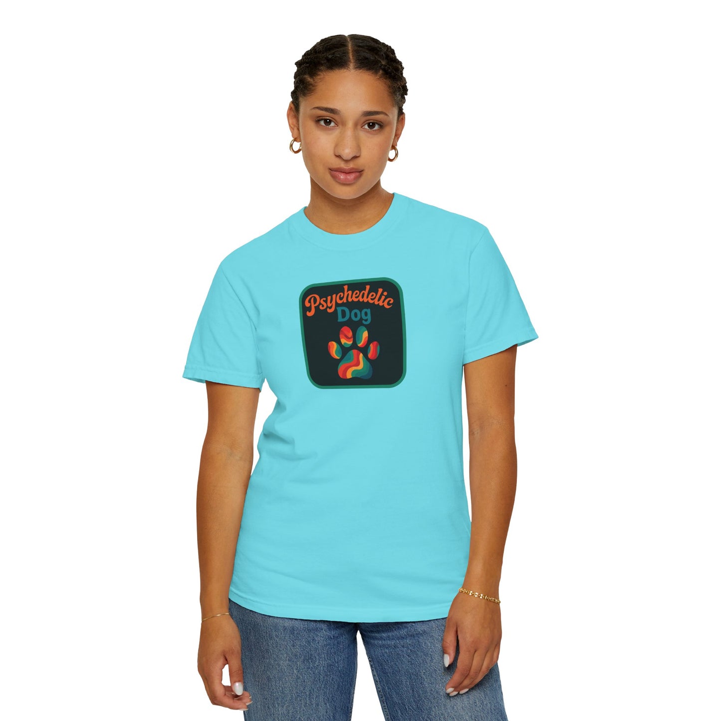 Psychedelic Dog T-shirt