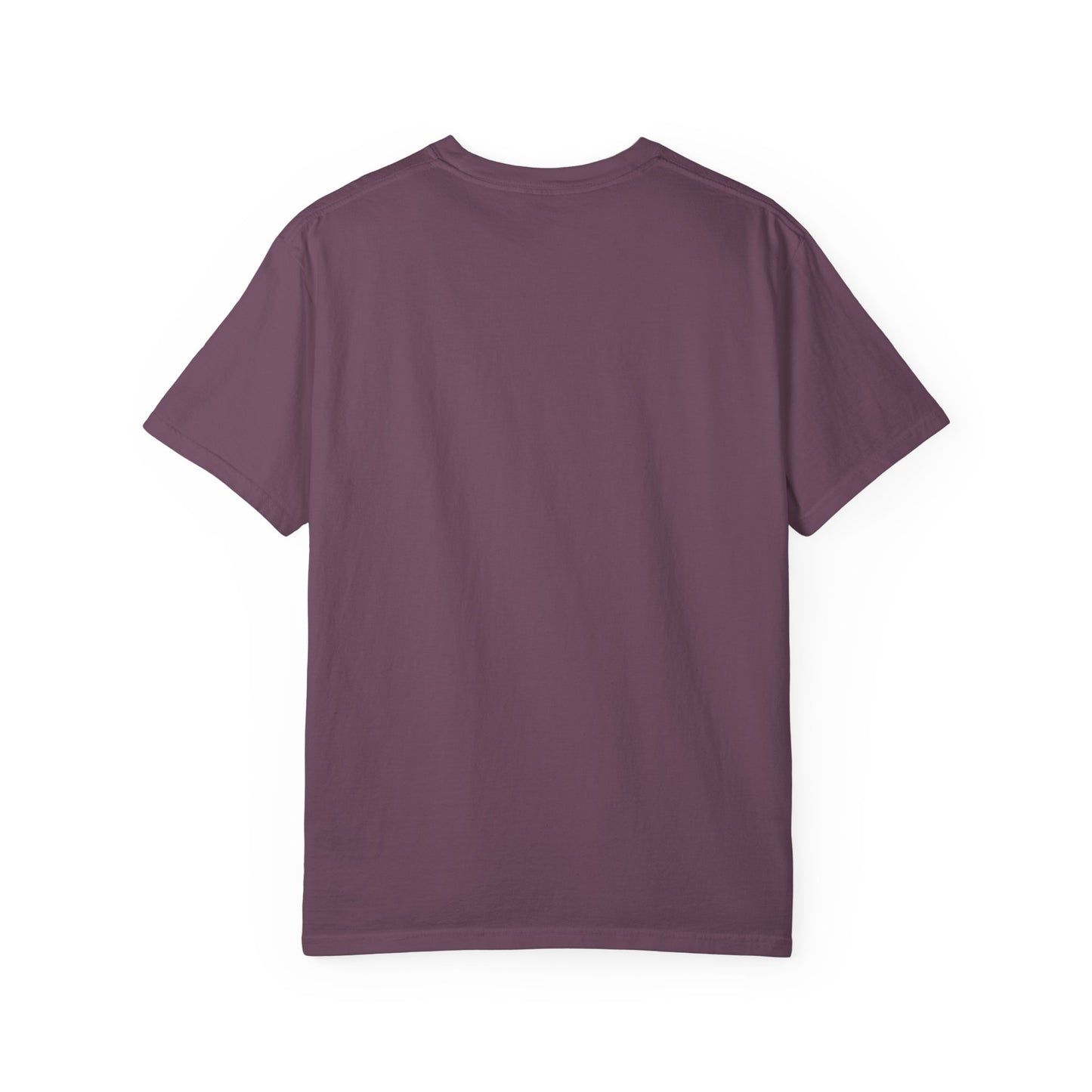 Coffee & Paws Unisex Garment-Dyed T-Shirt - Cute Dog Lovers Gift, Pet Owners Tee, Floral Design, Coffee Enthusiast Top, Casual Wear
