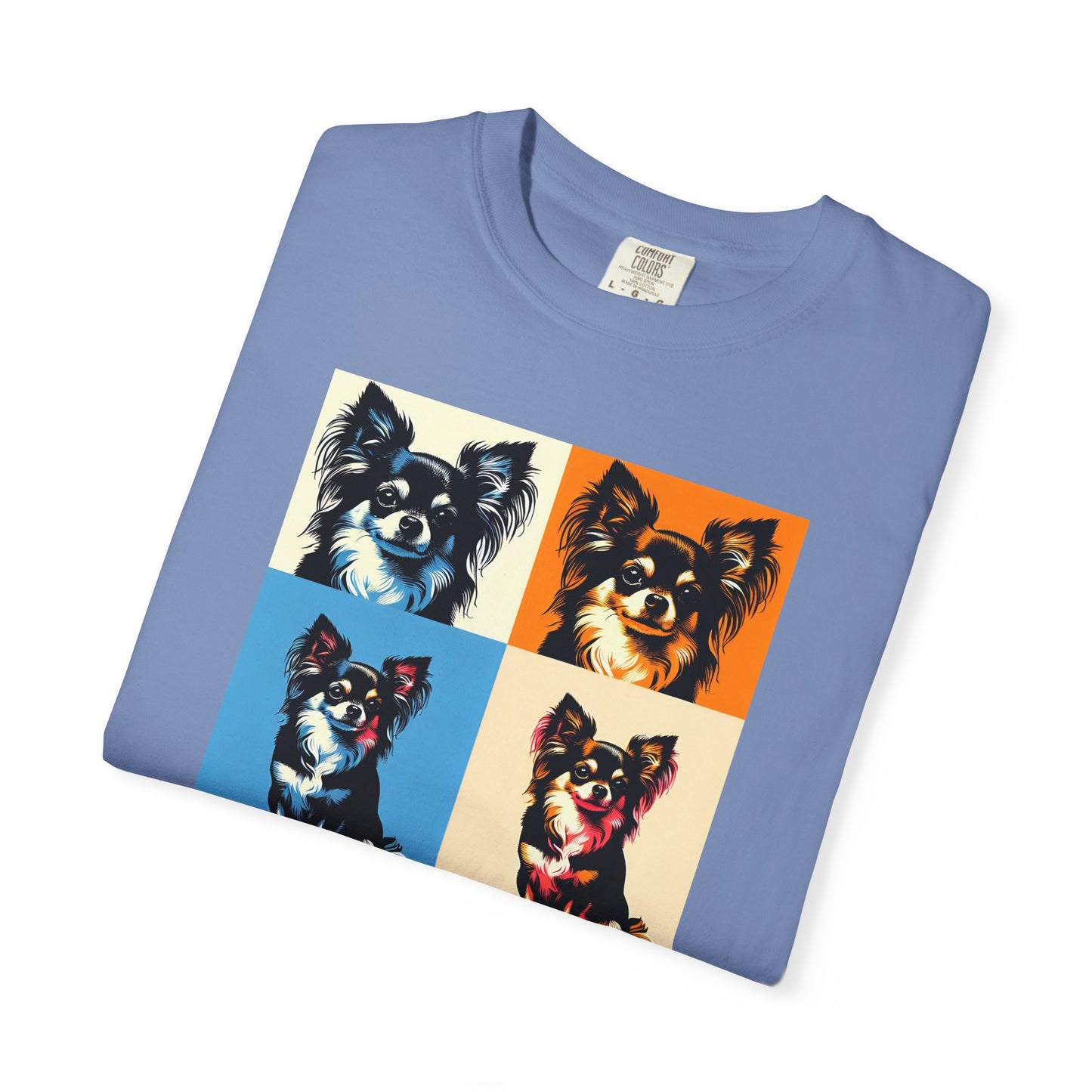 Chihuahua Pop Art Unisex T-shirt - Colorful Graphic Tee for Dog Lovers