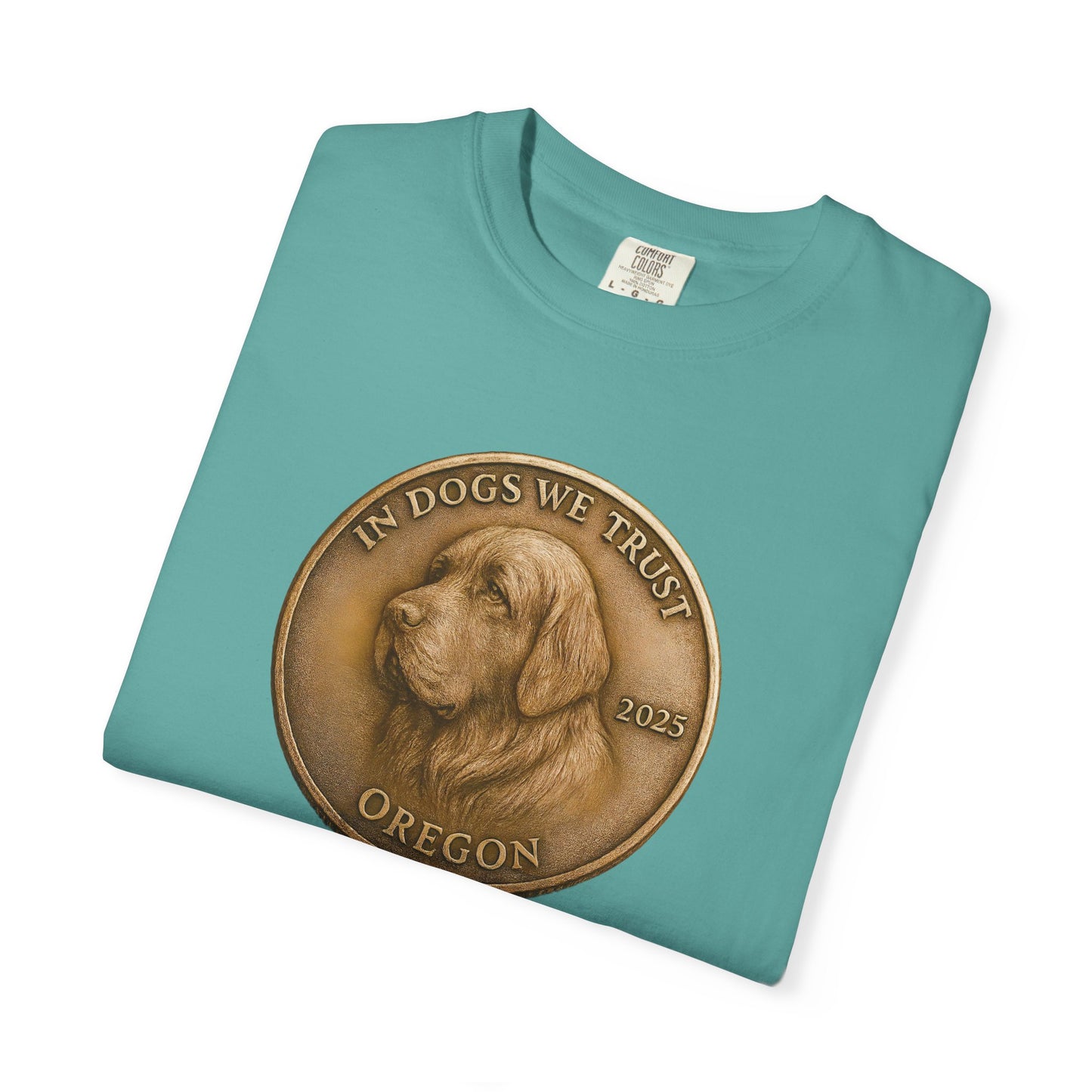 Oregon State Coin T-Shirt Collection - Proud Dog Breed Illustrations