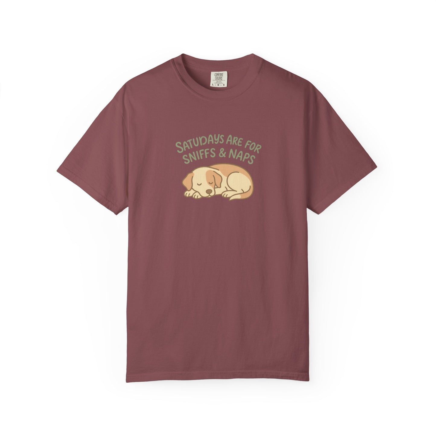Saturdays are for naps Dog Dad T-Shirt