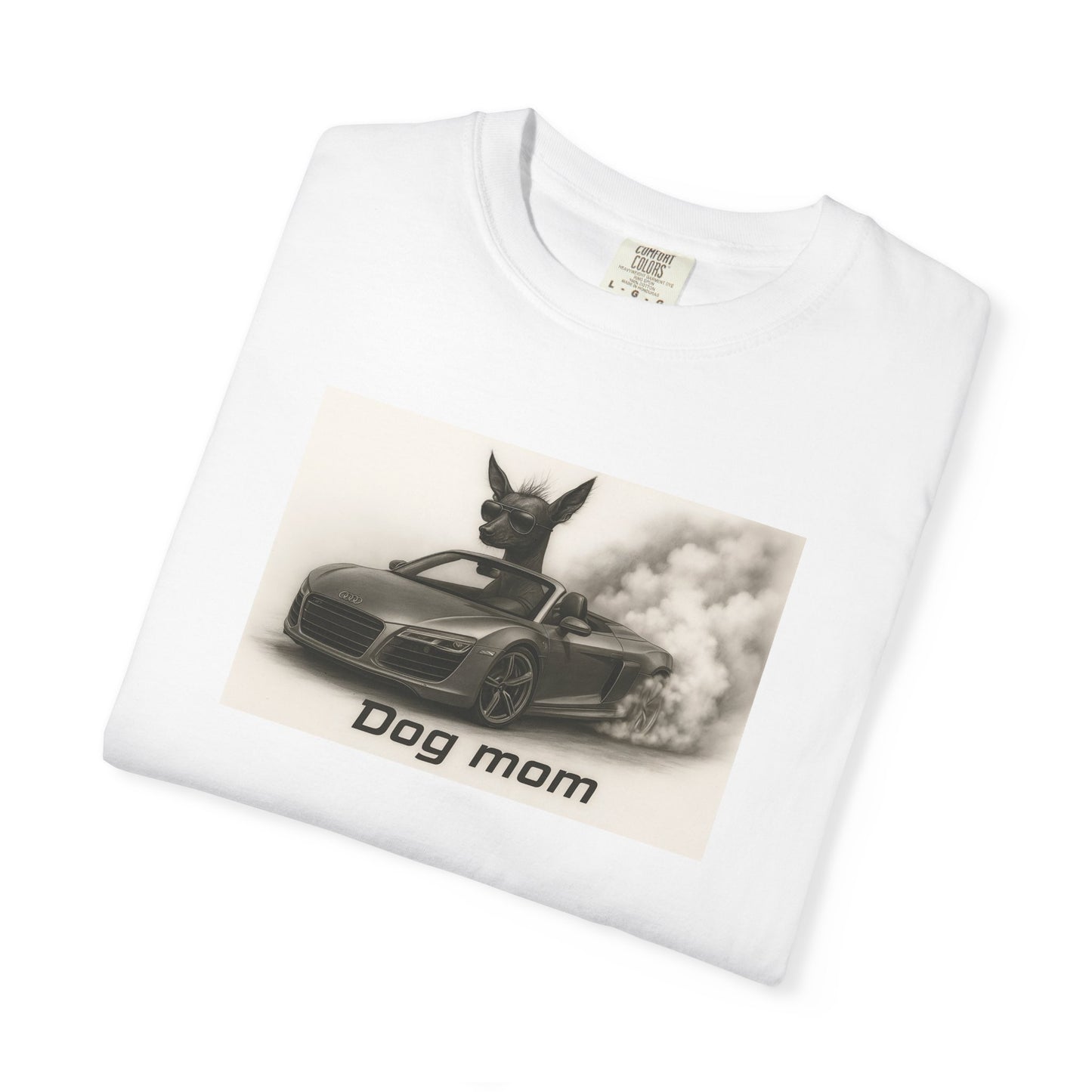 Dog Mom - Mexican Hairless - “Cool Dogs in Cool Cars” T-Shirt Collection! 🐶🚗