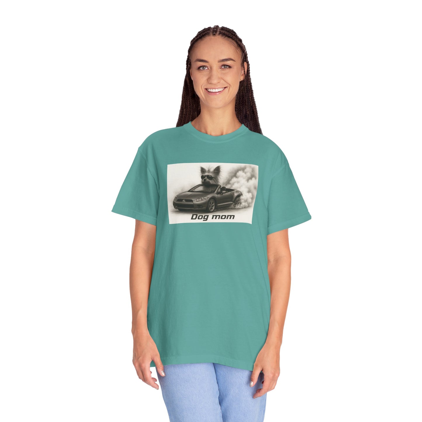 Dog Mom - Yorkshire Terrier - “Cool Dogs in Cool Cars” T-Shirt Collection! 🐶🚗