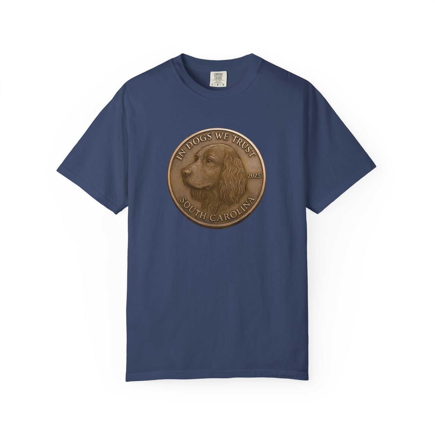 South Carolina State Coin T-Shirt Collection - Proud Dog Breed Illustrations