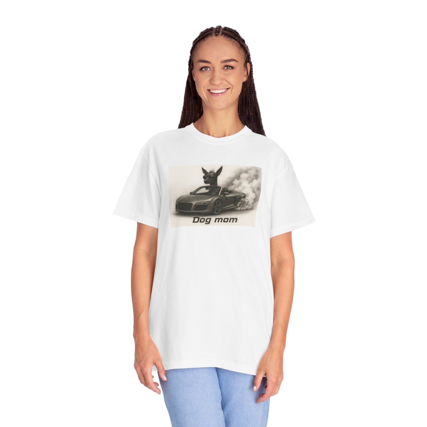 Dog Mom - Mexican Hairless - “Cool Dogs in Cool Cars” T-Shirt Collection! 🐶🚗
