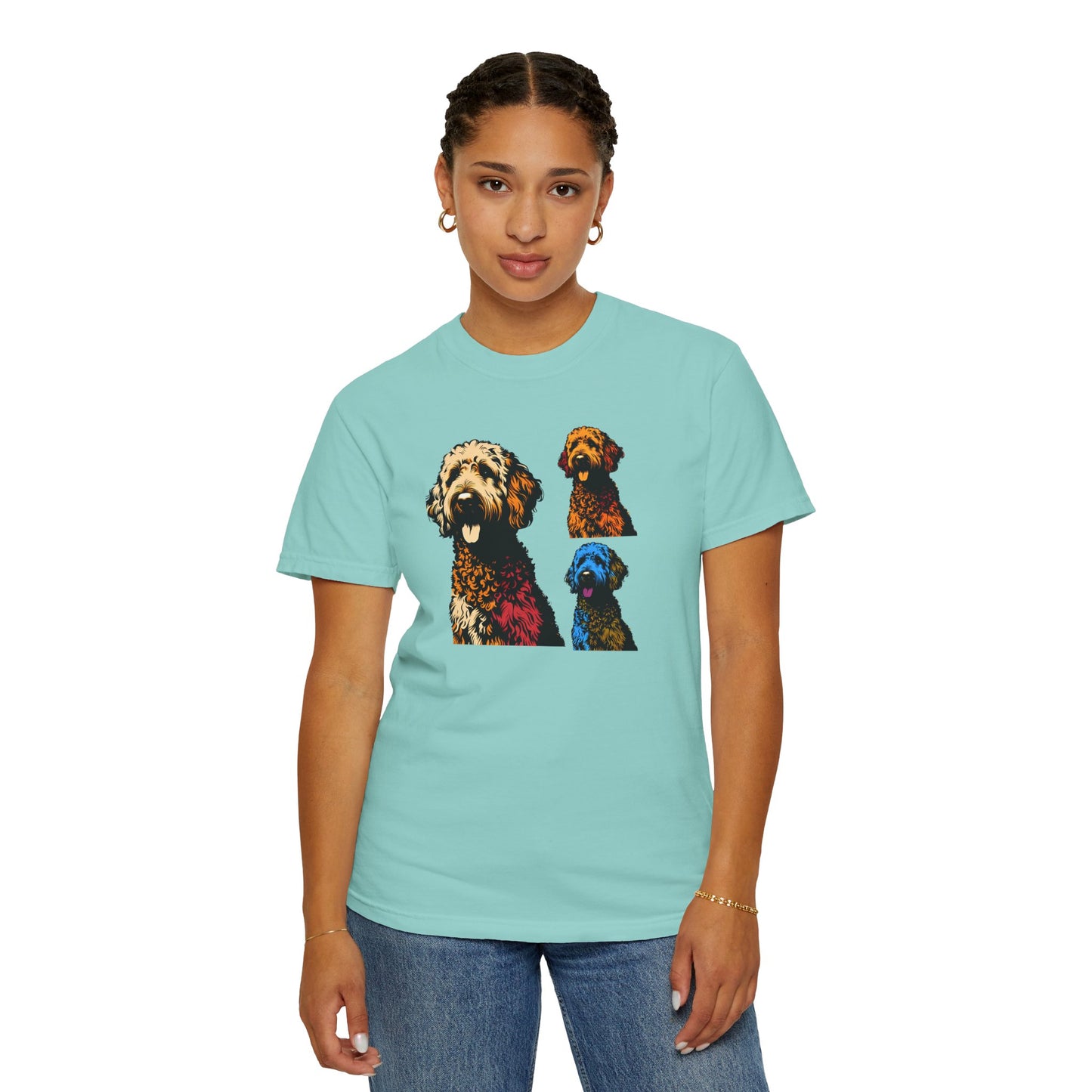 Labradoodle Love Tee – Color Splash Edition
