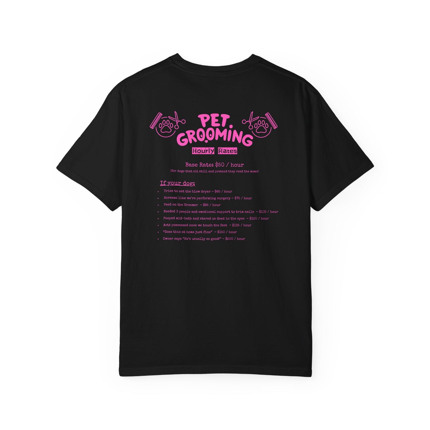 Pet Groomer T-Shirt - Fun Graphic Tee for Dog Lovers