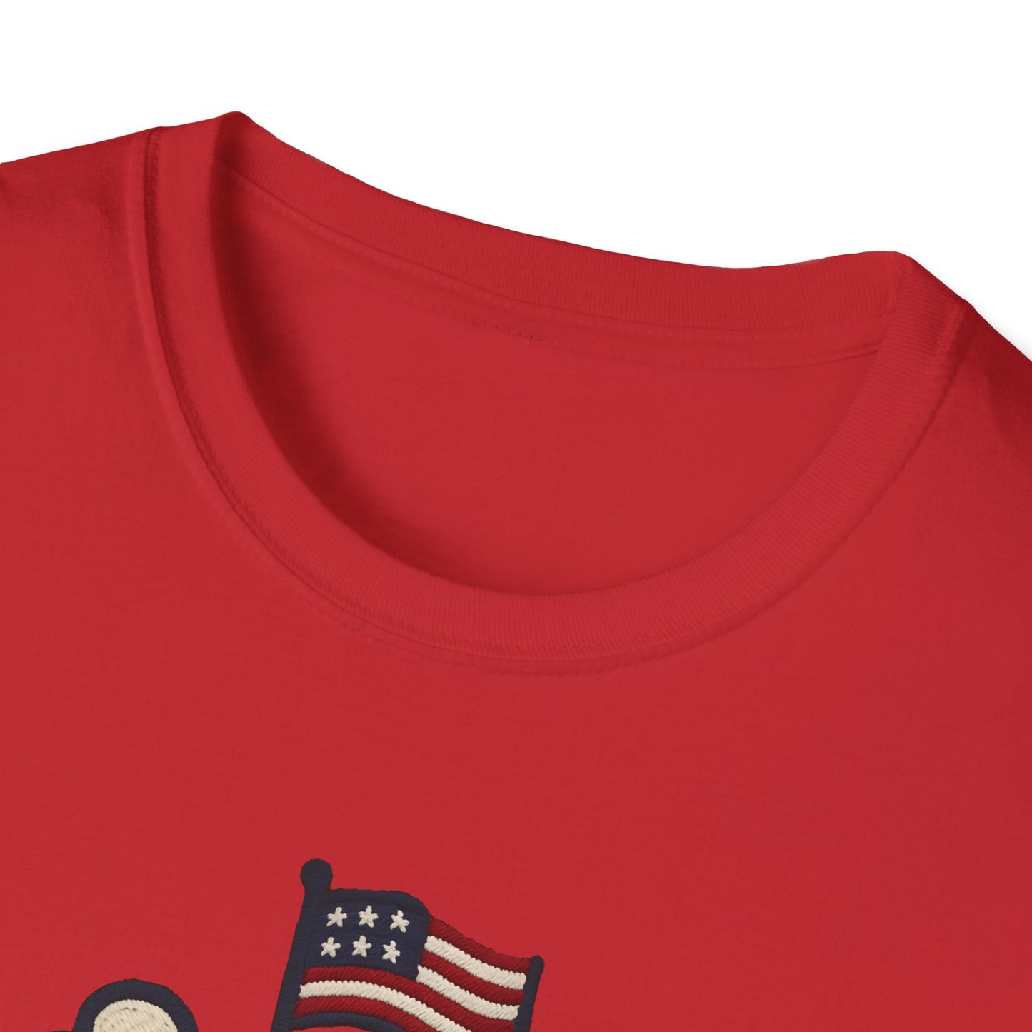 Patriotic Unisex T-Shirt with Flag Design, USA Pride Shirt, Everyday Wear, 4th of July Gift, Casual Style, American Flag Tee
