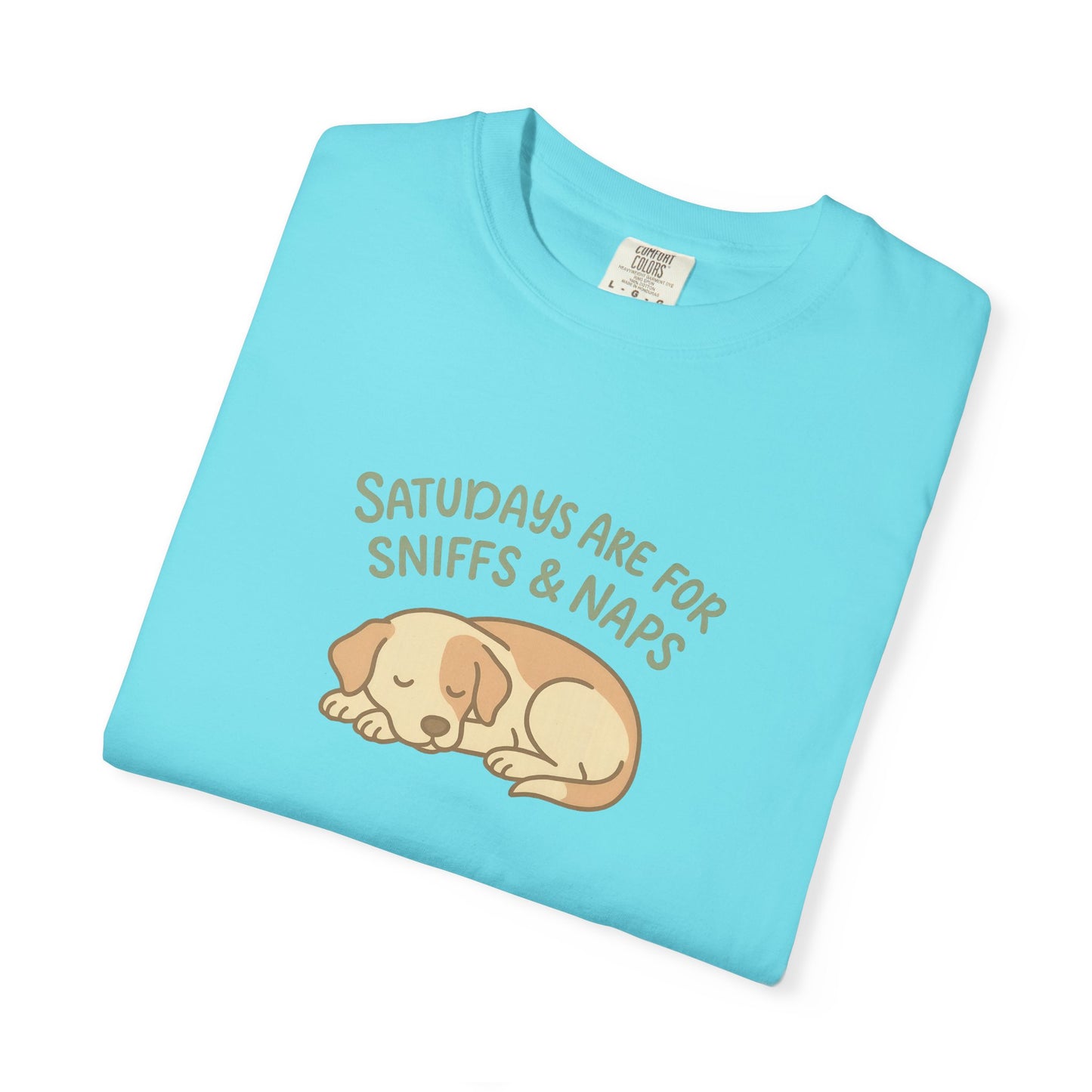 Saturdays are for naps Dog Dad T-Shirt