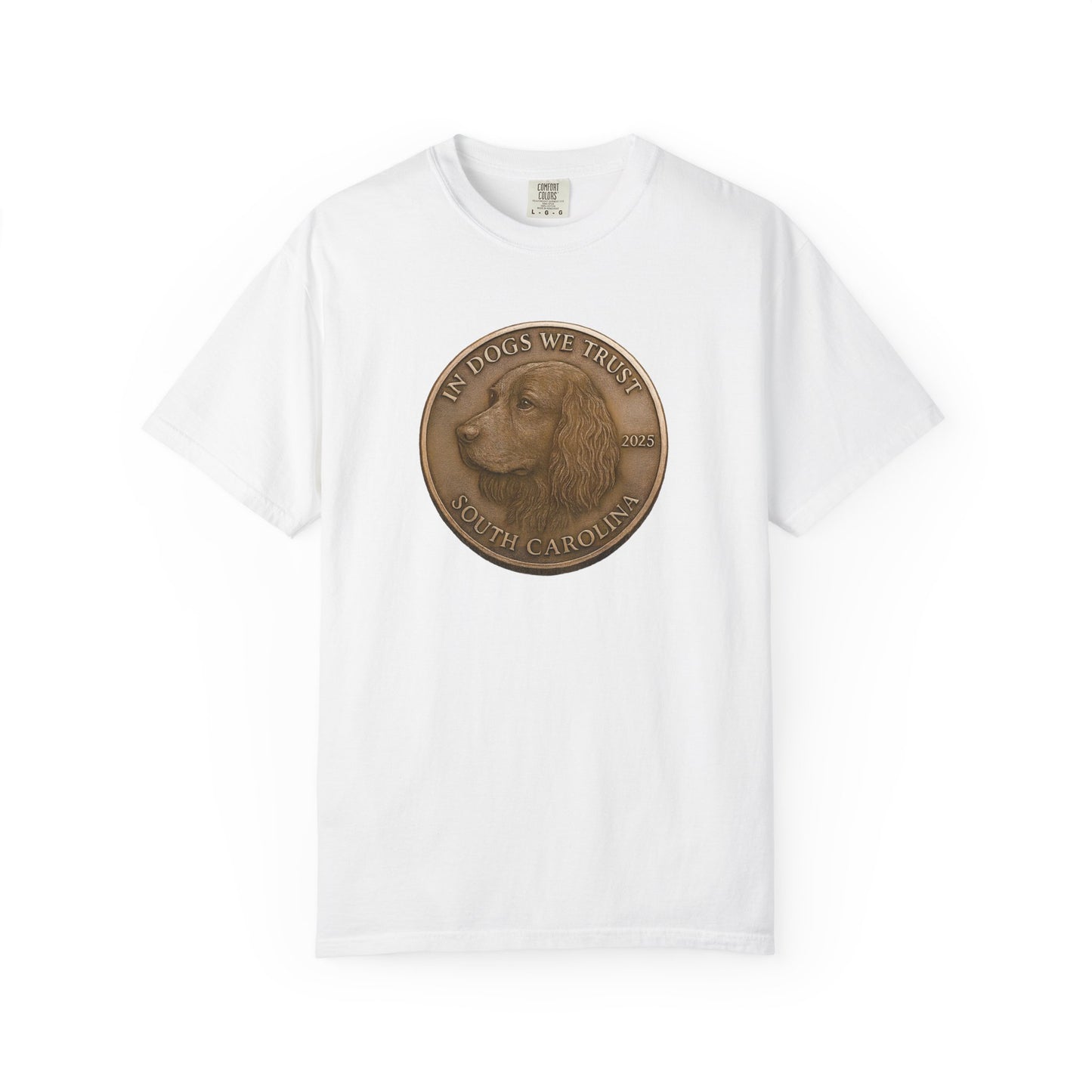 South Carolina State Coin T-Shirt Collection - Proud Dog Breed Illustrations