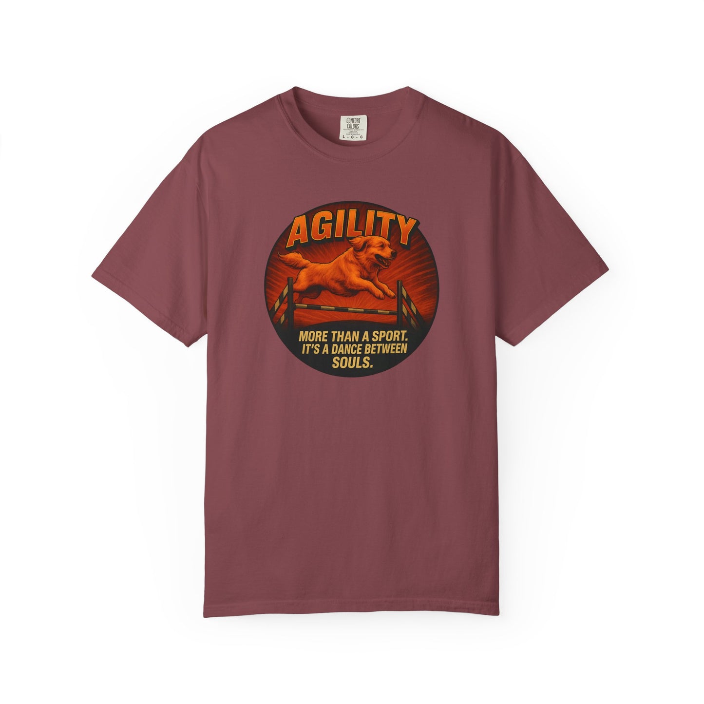 Agility Dog Sport Unisex Garment-Dyed T-Shirt