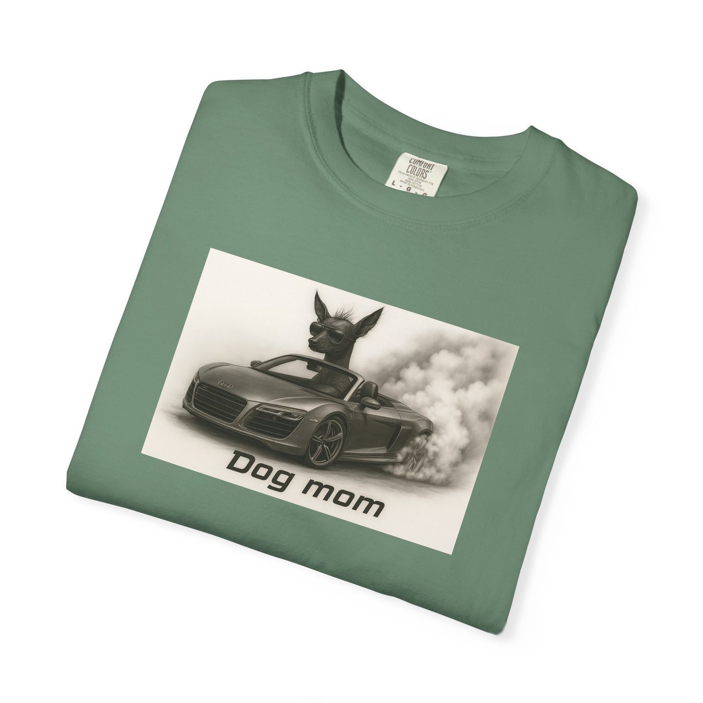 Dog Mom - Mexican Hairless - “Cool Dogs in Cool Cars” T-Shirt Collection! 🐶🚗