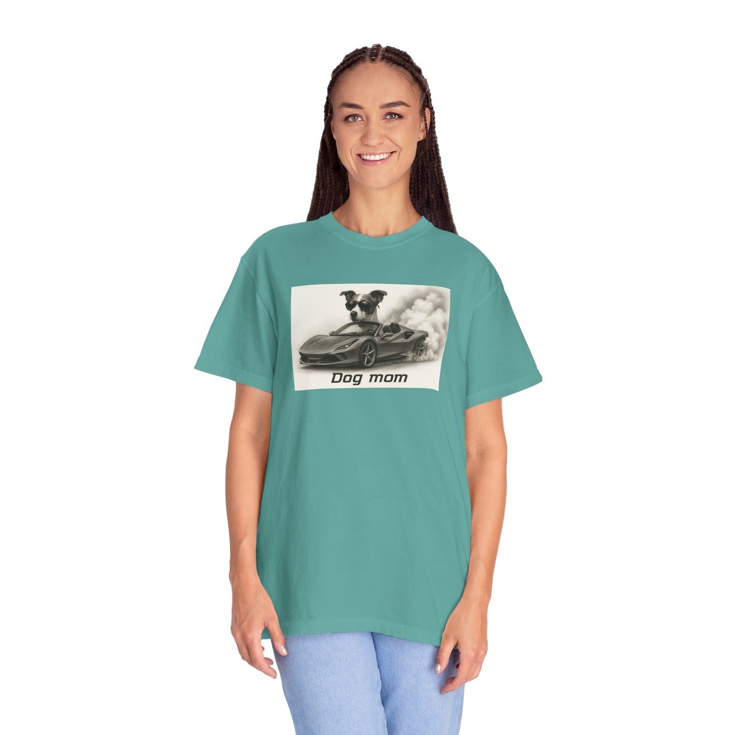 Dog Mom - Jack Russell Terrier - “Cool Dogs in Cool Cars” T-Shirt Collection! 🐶🚗