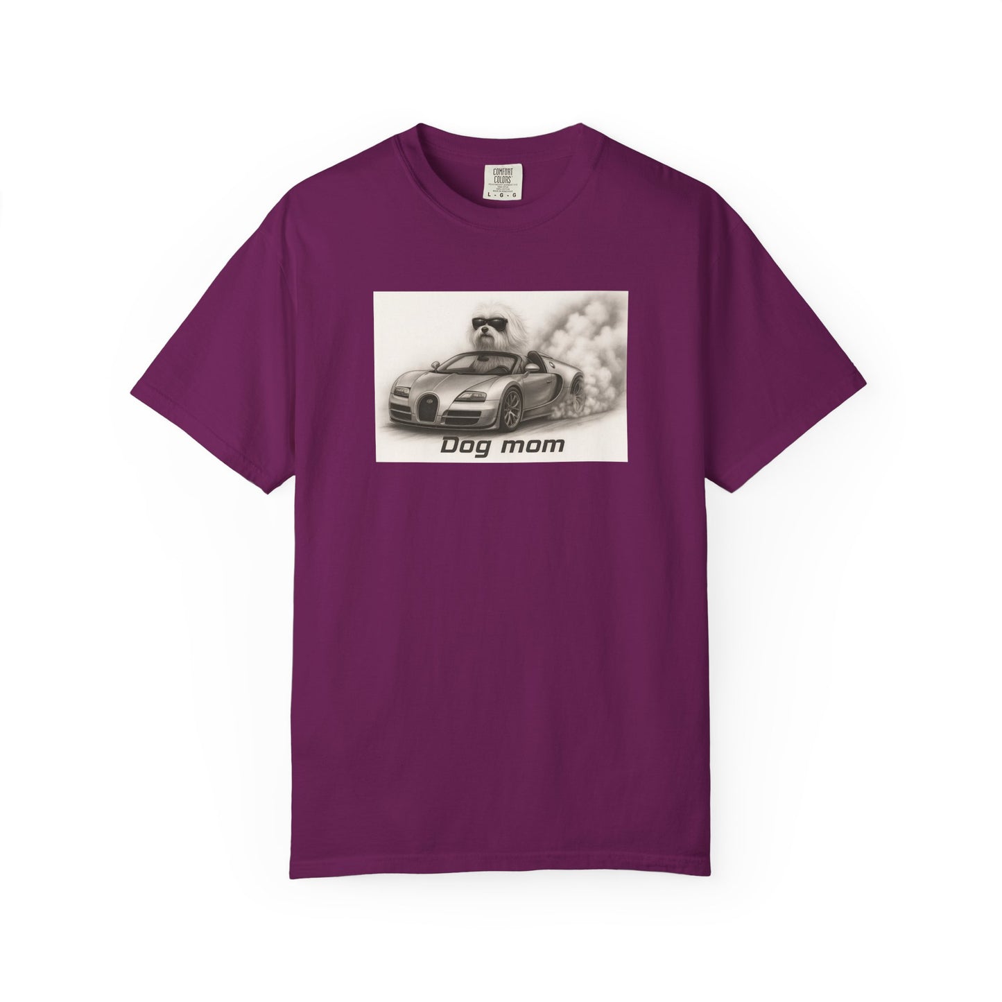 Dog Mom - Maltese Terrier - “Cool Dogs in Cool Cars” T-Shirt Collection! 🐶🚗