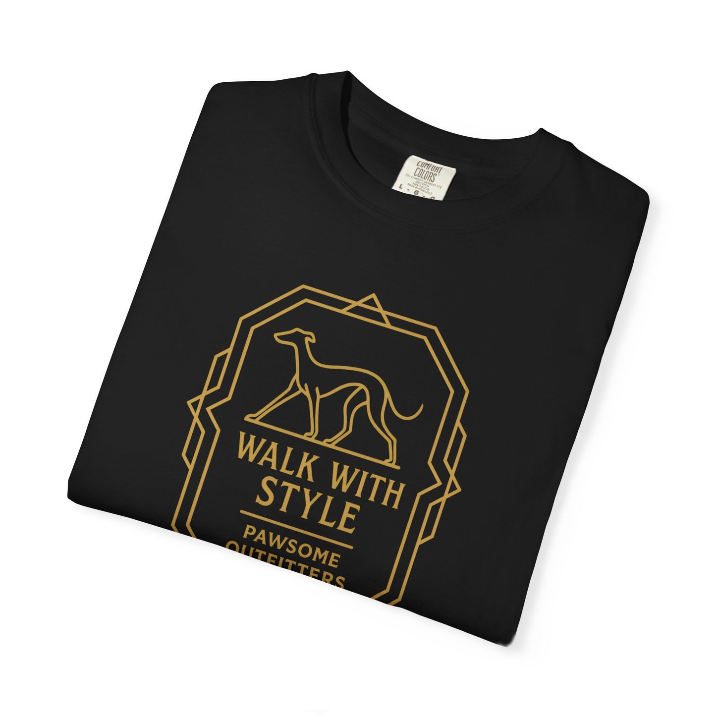 Stylish Dog Lovers T-Shirt, Casual Pet Owner Tee, Walk With Style Graphic Shirt, Gift for Dog Lovers, Comfortable Everyday Wear
