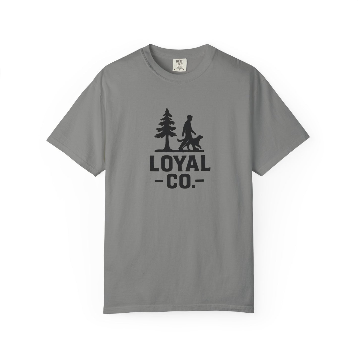 Loyal Co. Unisex Garment-Dyed T-shirt – Perfect for Outdoor Enthusiasts, Casual Wear, Gifts, and Eco-Friendly Fashion