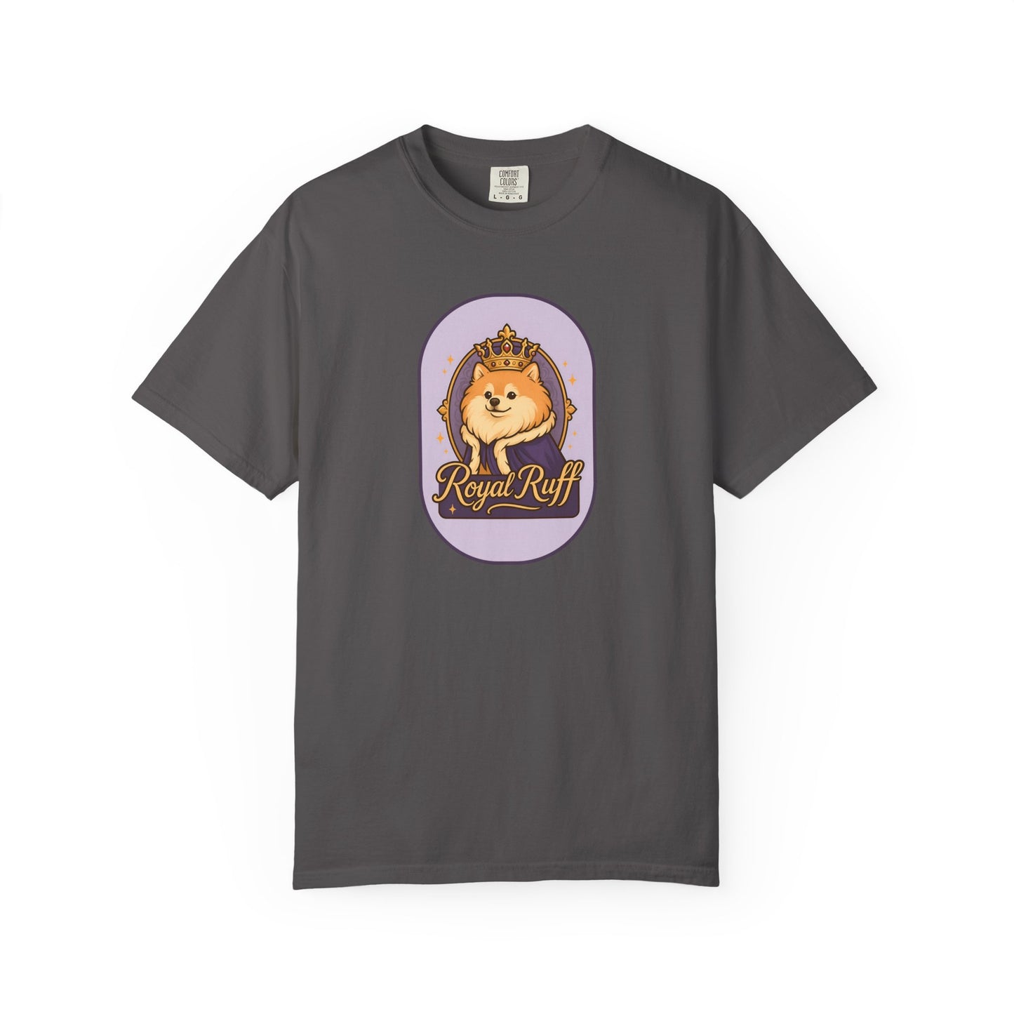 Dog Lover's Royal Ruff T-Shirt - Unisex Funny Pet Tee, Gift for Dog Parents, Cute Animal Shirt, Pet Memorial, Birthday Gift