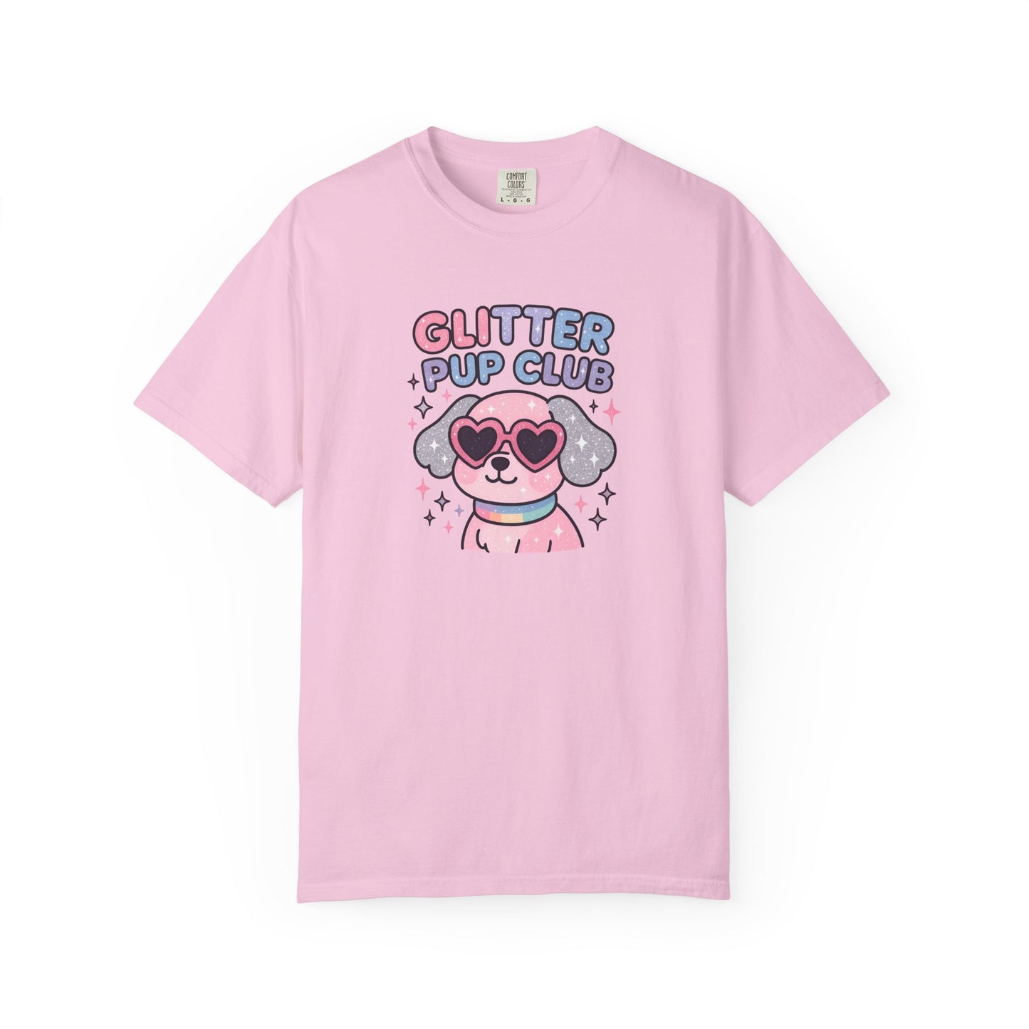Glitter Pup Club Unisex T-Shirt, Cute Dog Tee, Pet Lovers Gift, Fun Casual Wear, Animal Lover Shirt, Summer Essentials