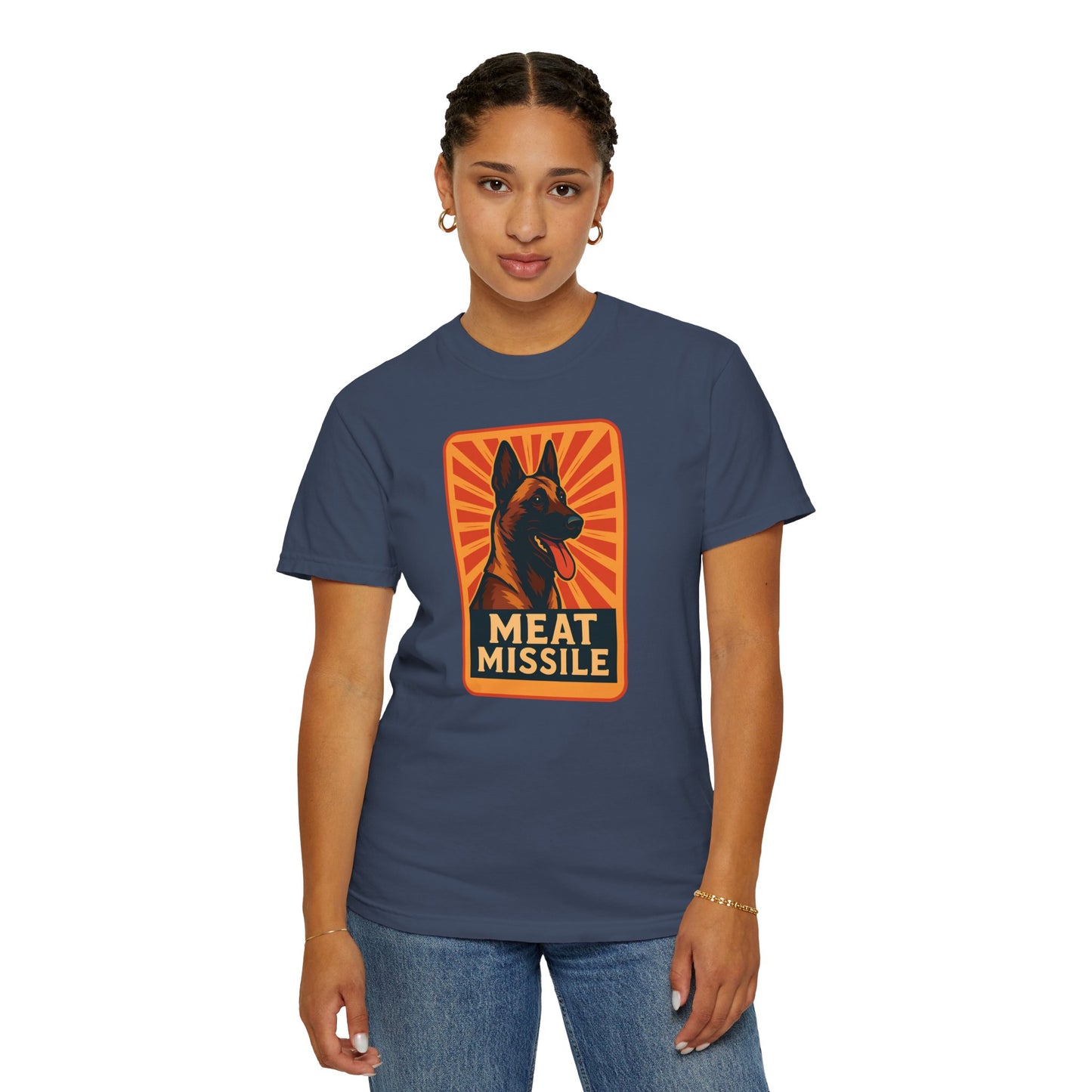 🚀 Belgian Malinois “Meat Missile” Tee