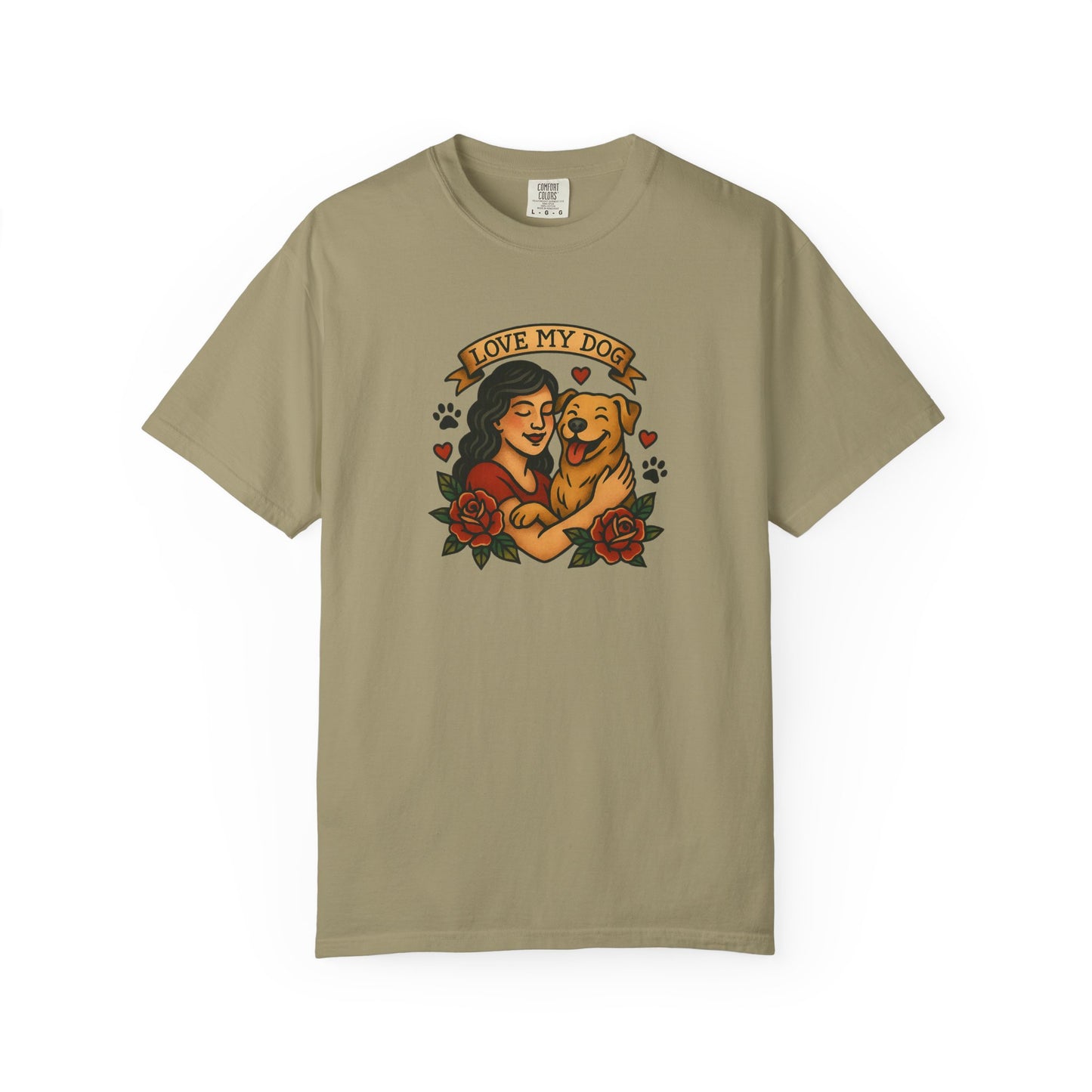 Love My Dog T-Shirt, Cute Dog Lover Tee, Pet Owner Gift, Adoption Awareness Shirt, Casual Everyday Wear