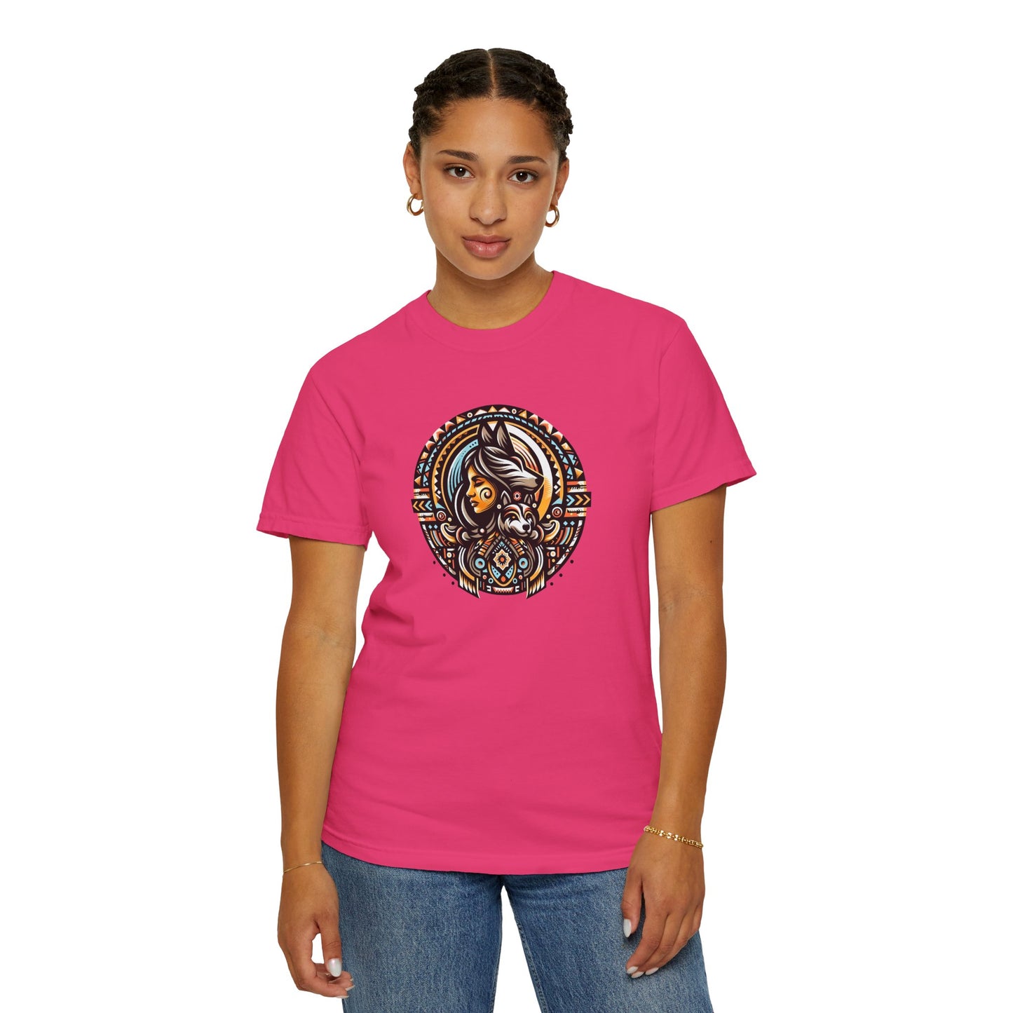 Tribal Art Unisex T-Shirt | Bohemian Style Tee, Graphic Tee, Casual Wear, Unique Gifts, Summer Fashion