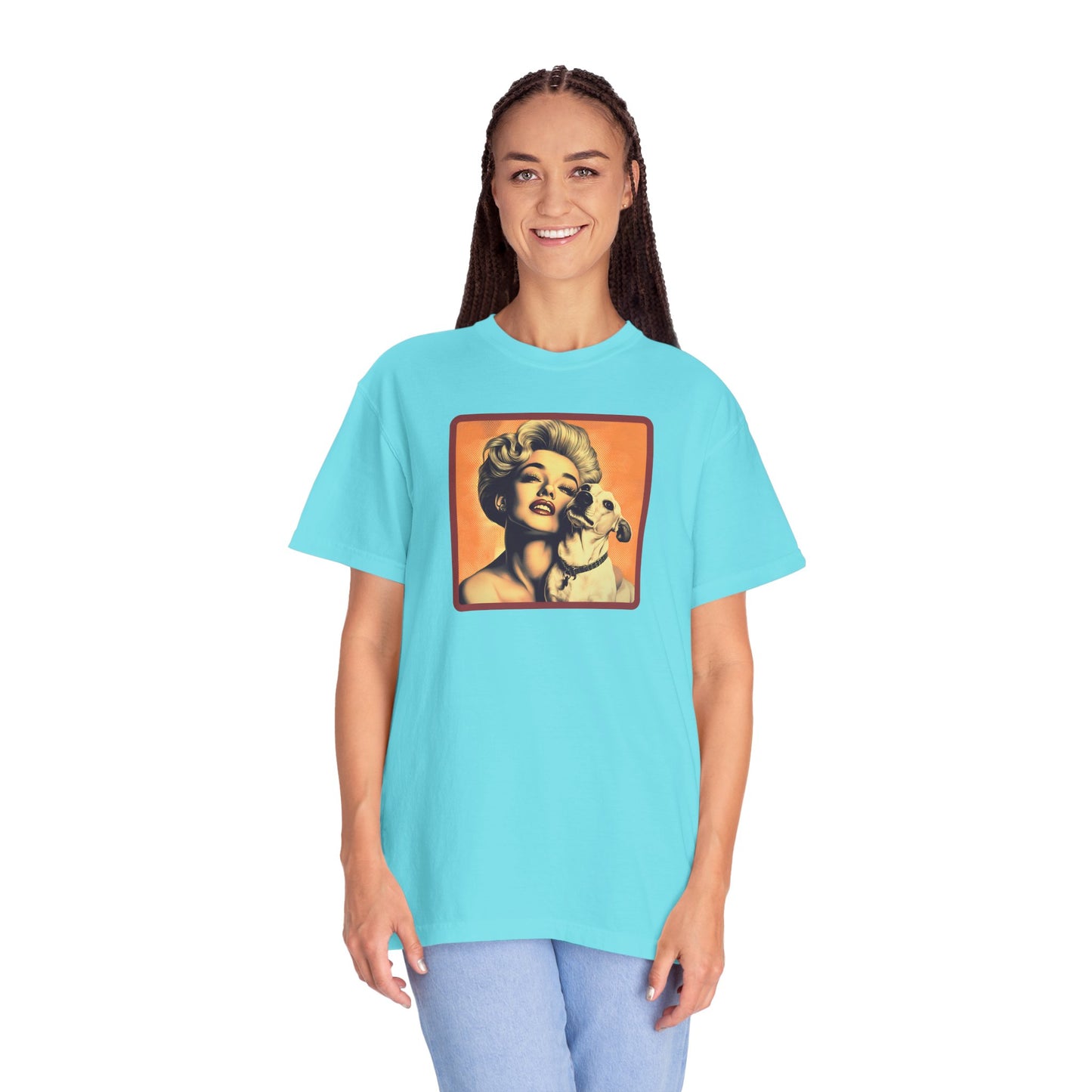 Vintage Poster T-Shirt - Unisex Garment-Dyed Tee