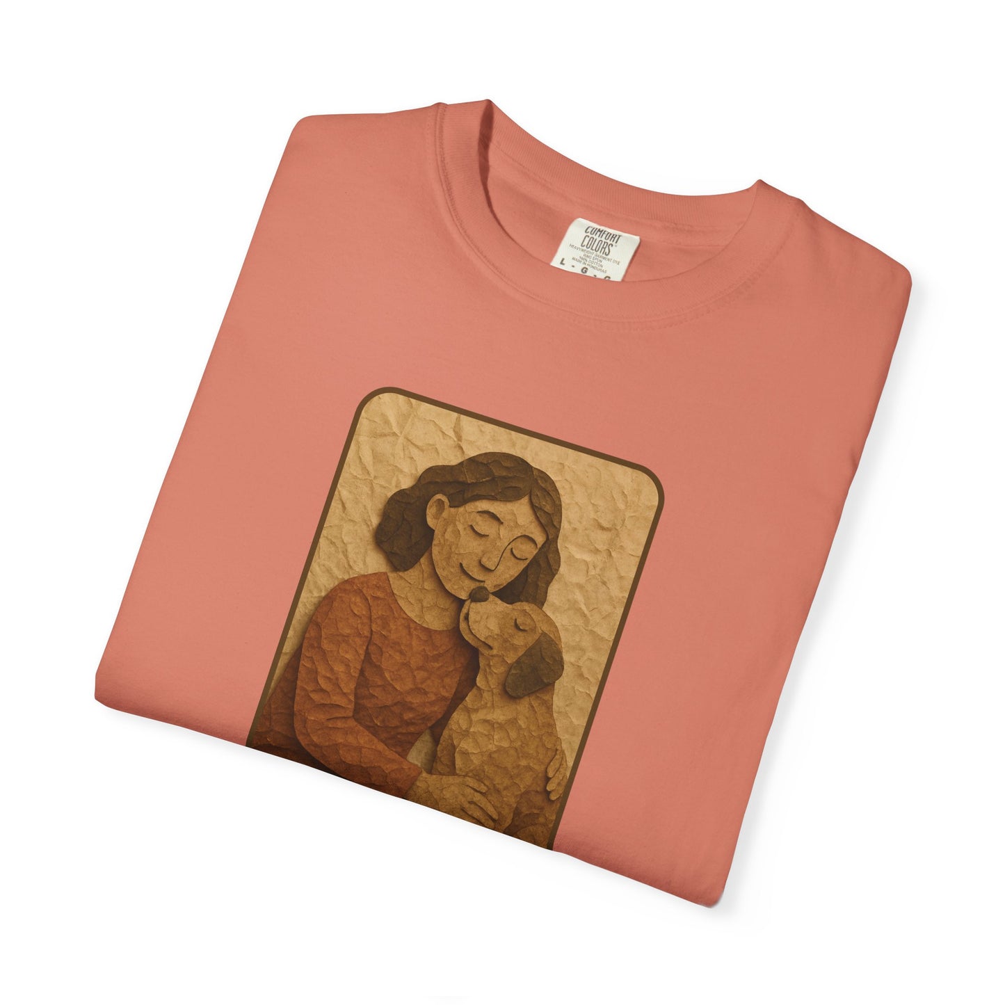 Dog Mom T-shirt - Unisex Garment-Dyed Tee for Pet Lovers