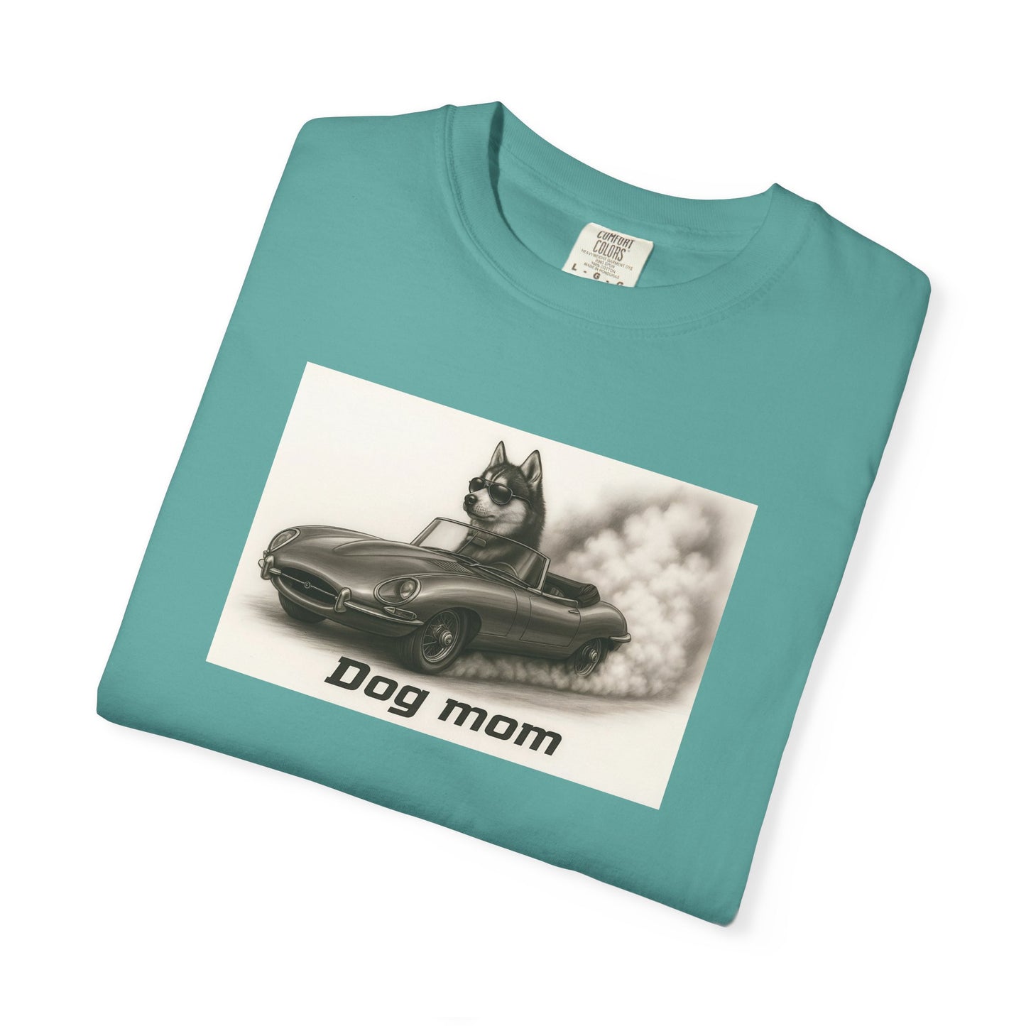 Dog Mom - Siberian Husky - “Cool Dogs in Cool Cars” T-Shirt Collection! 🐶🚗