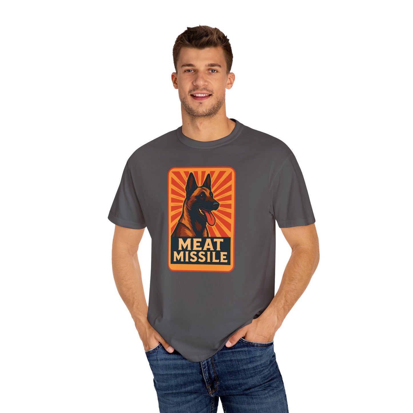 🚀 Belgian Malinois “Meat Missile” Tee