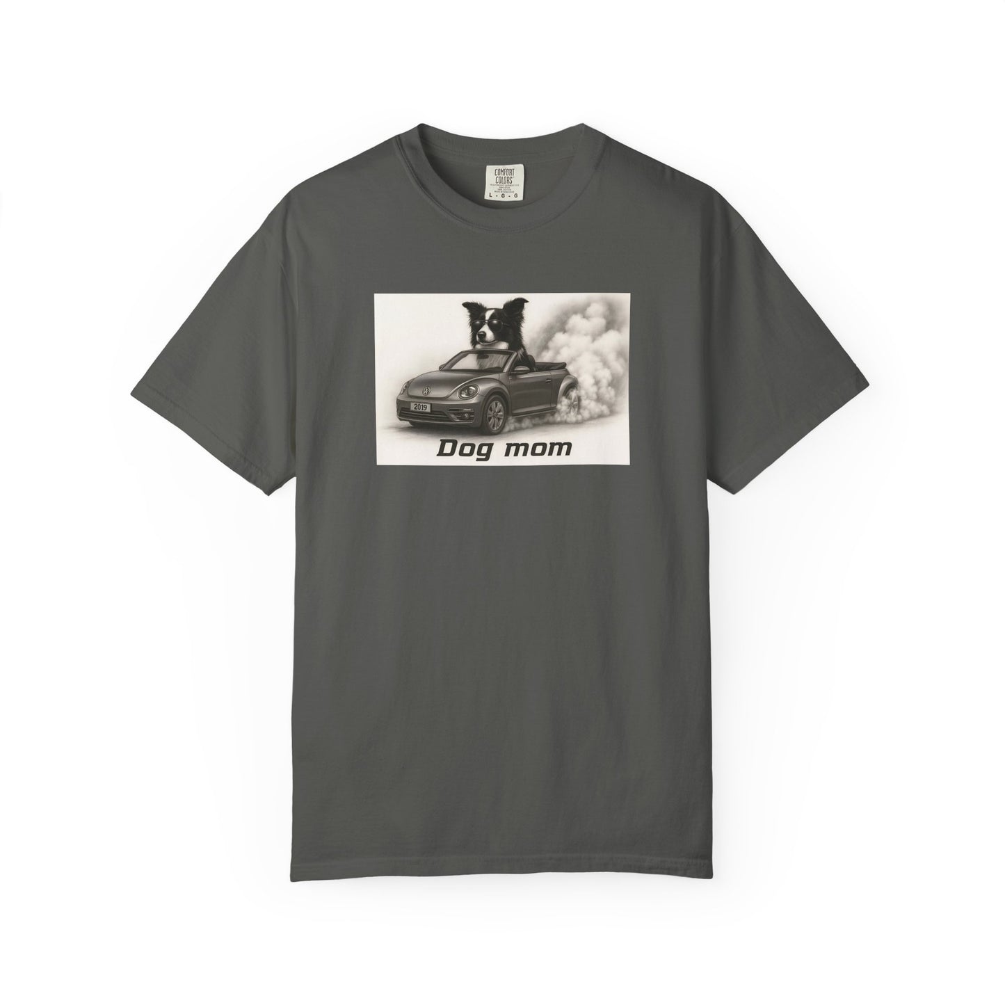Dog Mom - Border Collie - “Cool Dogs in Cool Cars” T-Shirt Collection! 🐶🚗