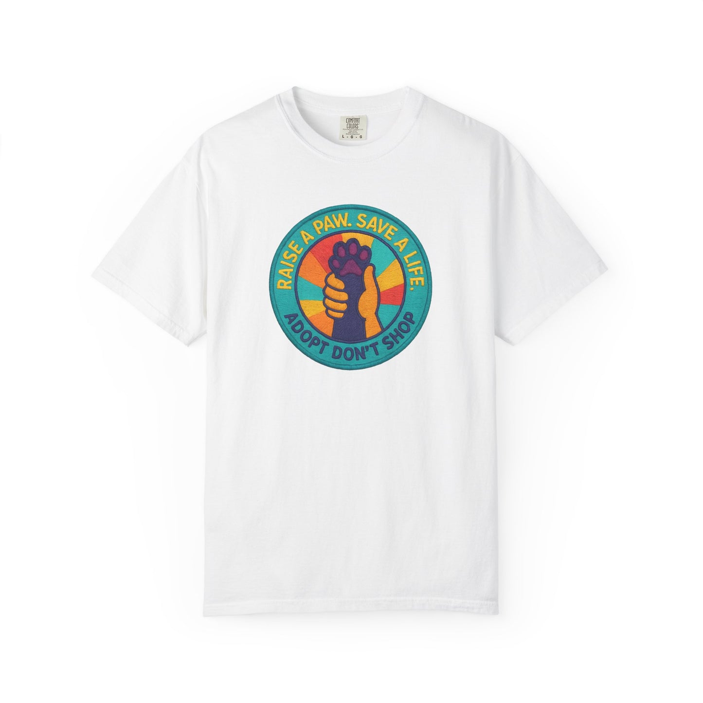 Adopt Don't Shop T-Shirt, Animal Lover Gift, Rescue Animal Tee, Pet Adoption Shirt, Comfortable Casual Wear