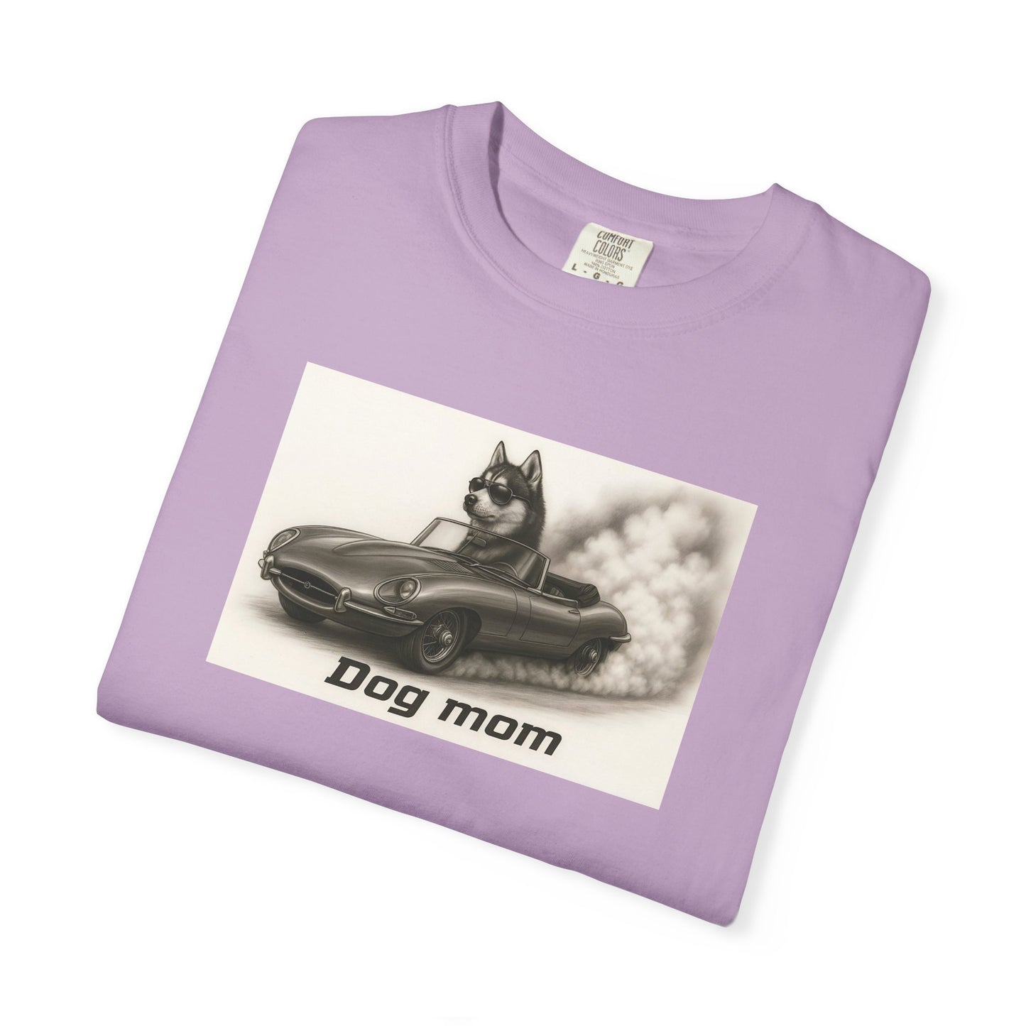 Dog Mom - Siberian Husky - “Cool Dogs in Cool Cars” T-Shirt Collection! 🐶🚗