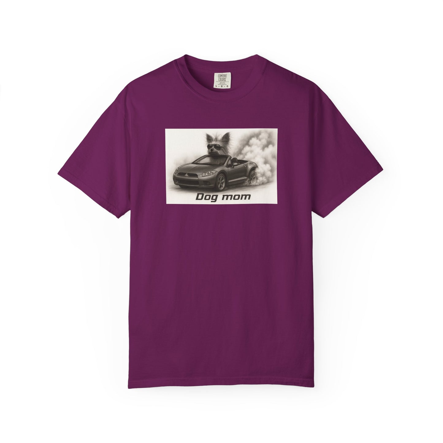 Dog Mom - Yorkshire Terrier - “Cool Dogs in Cool Cars” T-Shirt Collection! 🐶🚗
