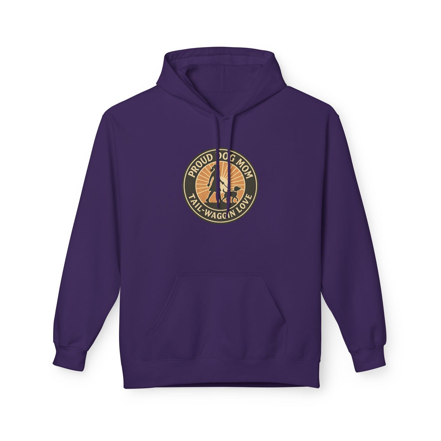 Hoodie for Dog Moms - Unisex Midweight Softstyle Fleece Hoodie
