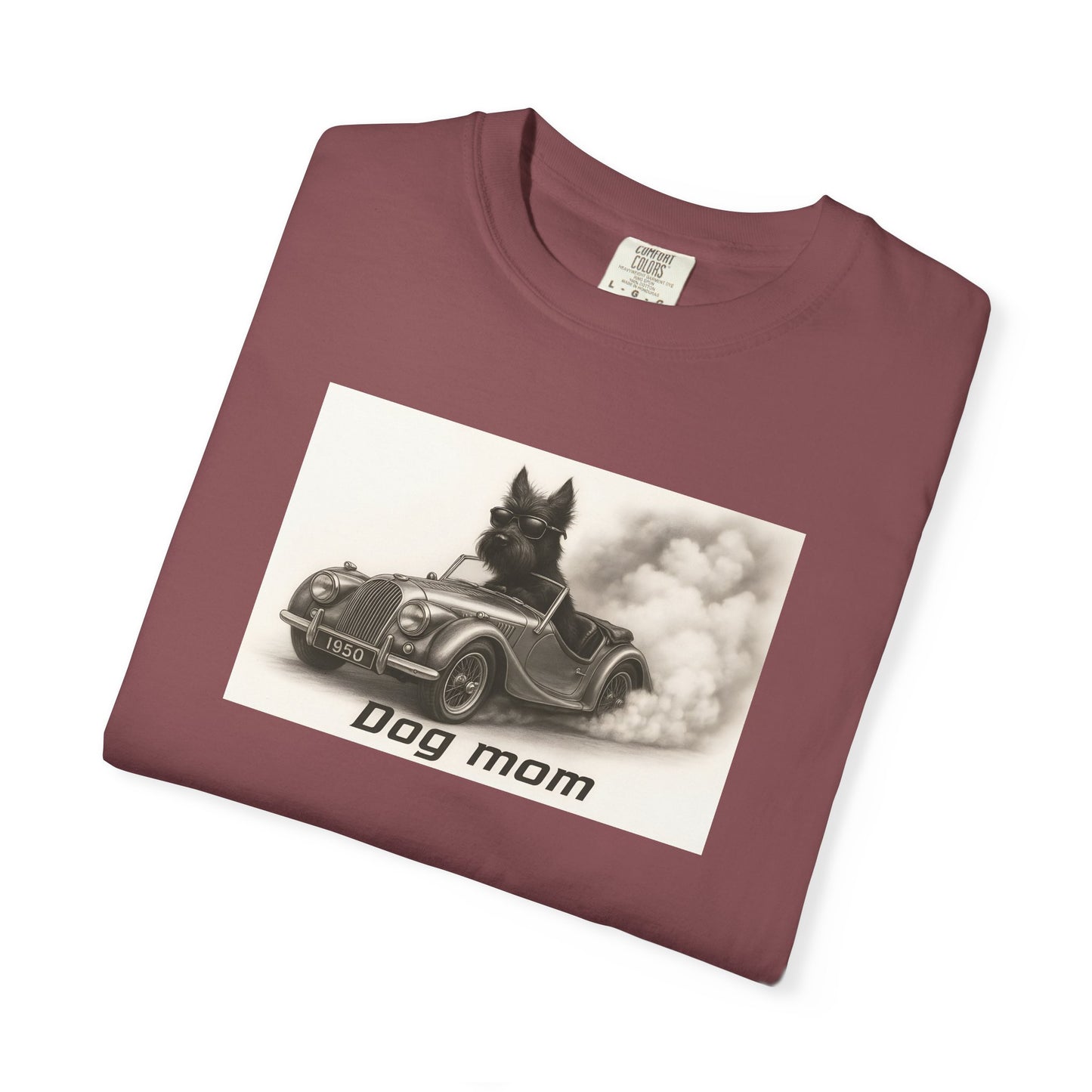 Dog Mom - Scottish Terrier - “Cool Dogs in Cool Cars” T-Shirt Collection! 🐶🚗