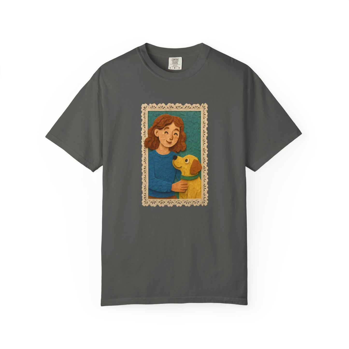 Dog Mom T-shirt - Unisex Garment-Dyed Tee for Pet Lovers